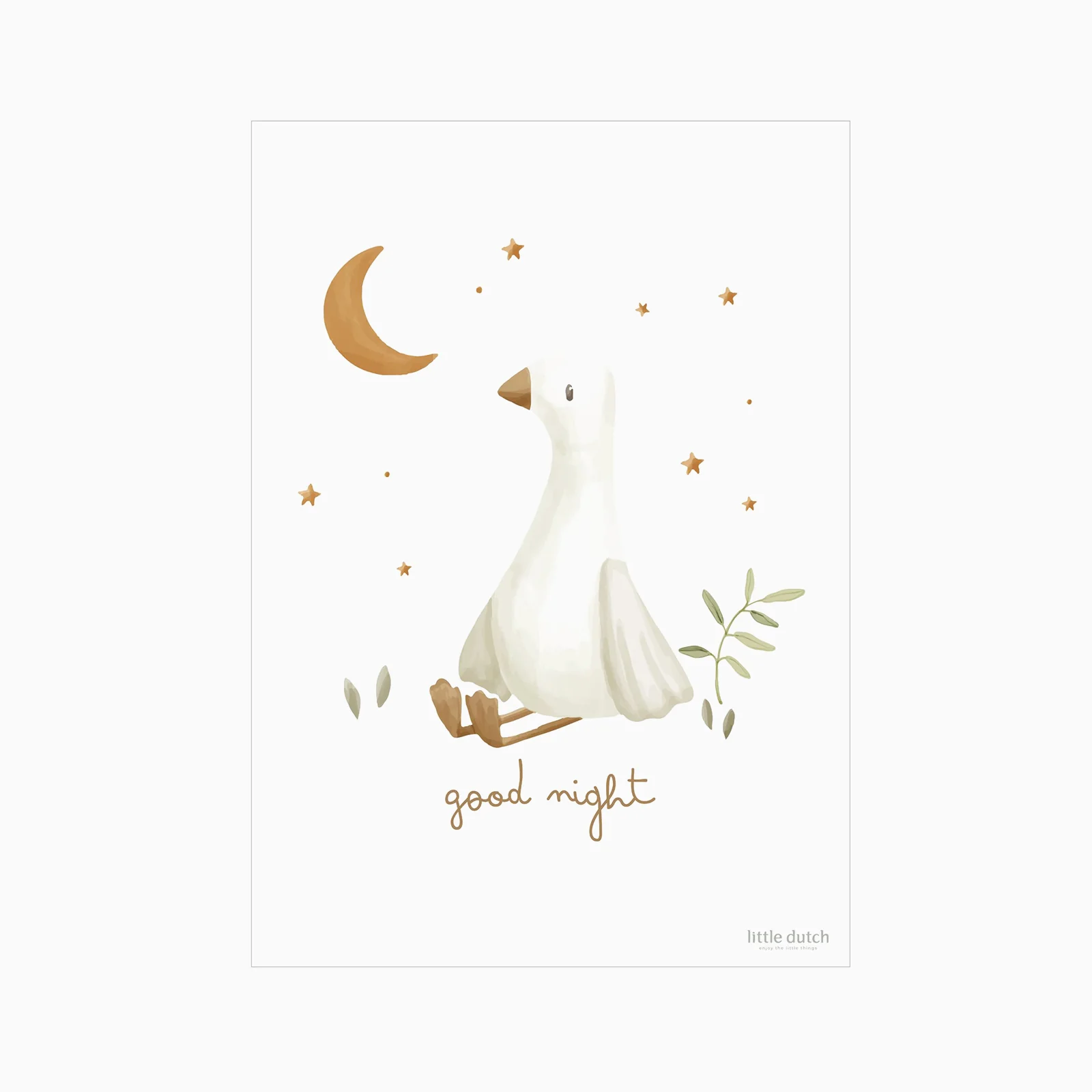 Little Dutch Little Goose Poster A3 - Image 2