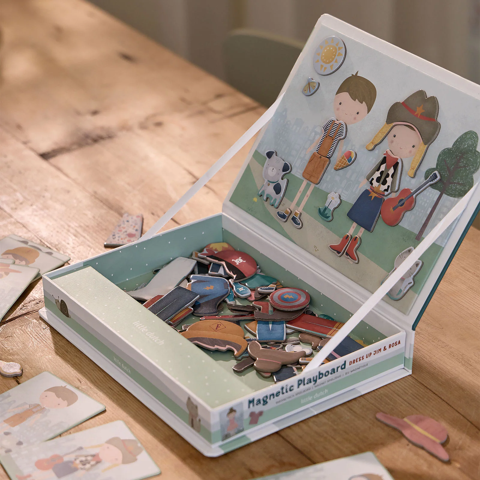 Little Dutch Magnetic Playboard Jim & Rosa