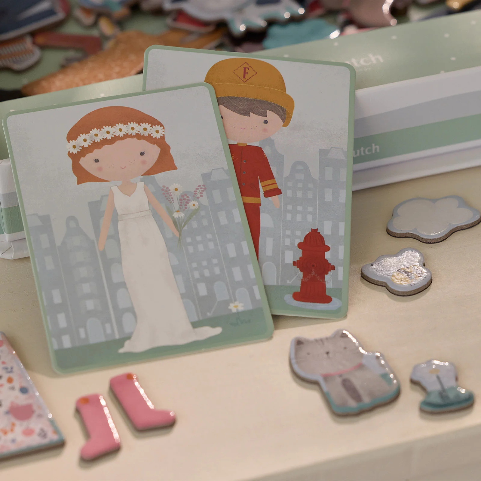 Little Dutch Magnetic Playboard Jim & Rosa - Image 3