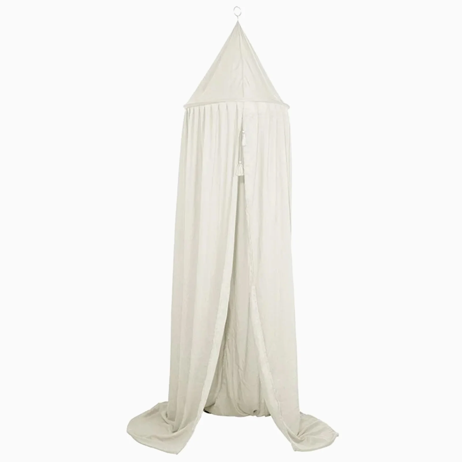Little Dutch Muslin Bed Canopy - Soft White - Image 2