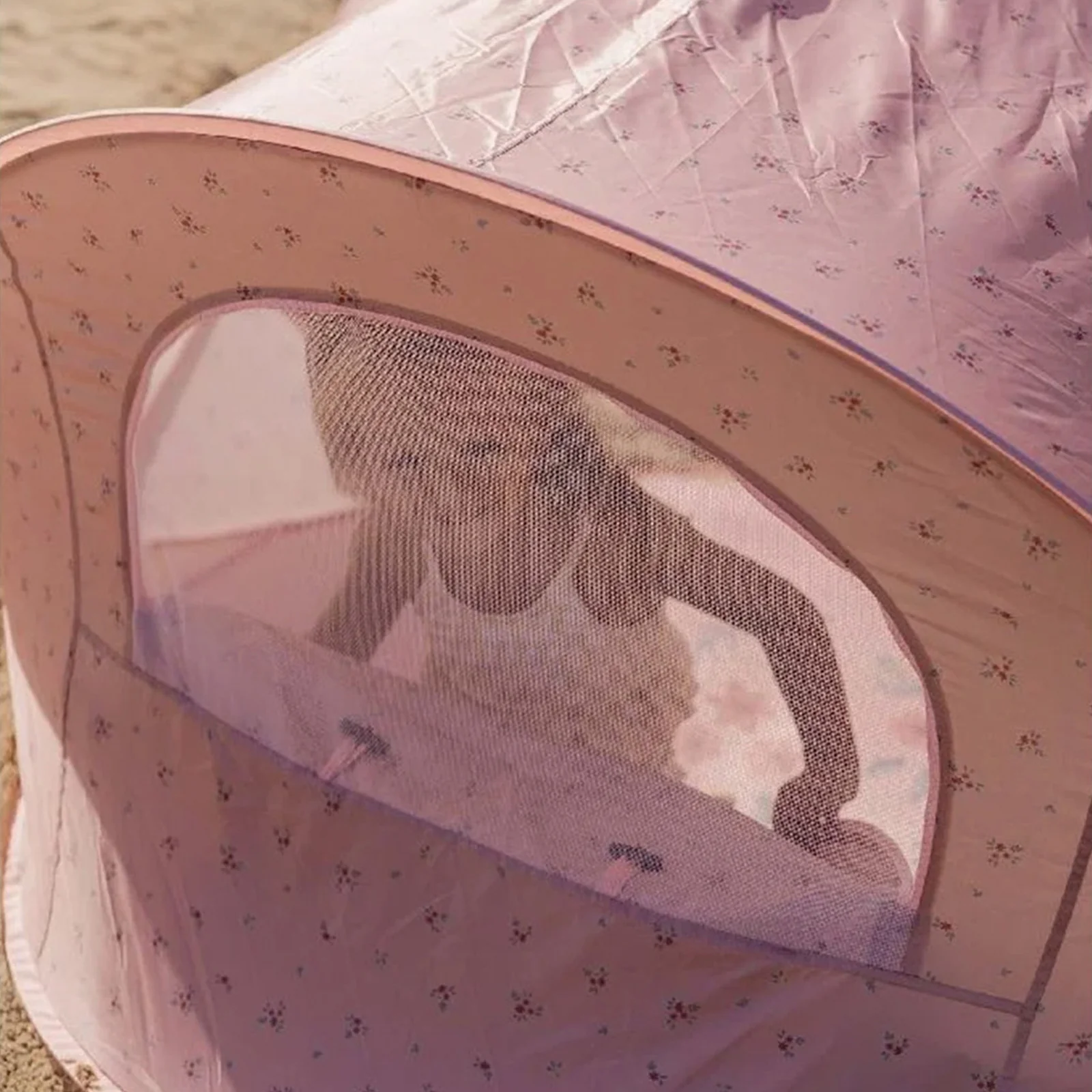 Little Dutch Pop Up Tent - Pink - Image 3