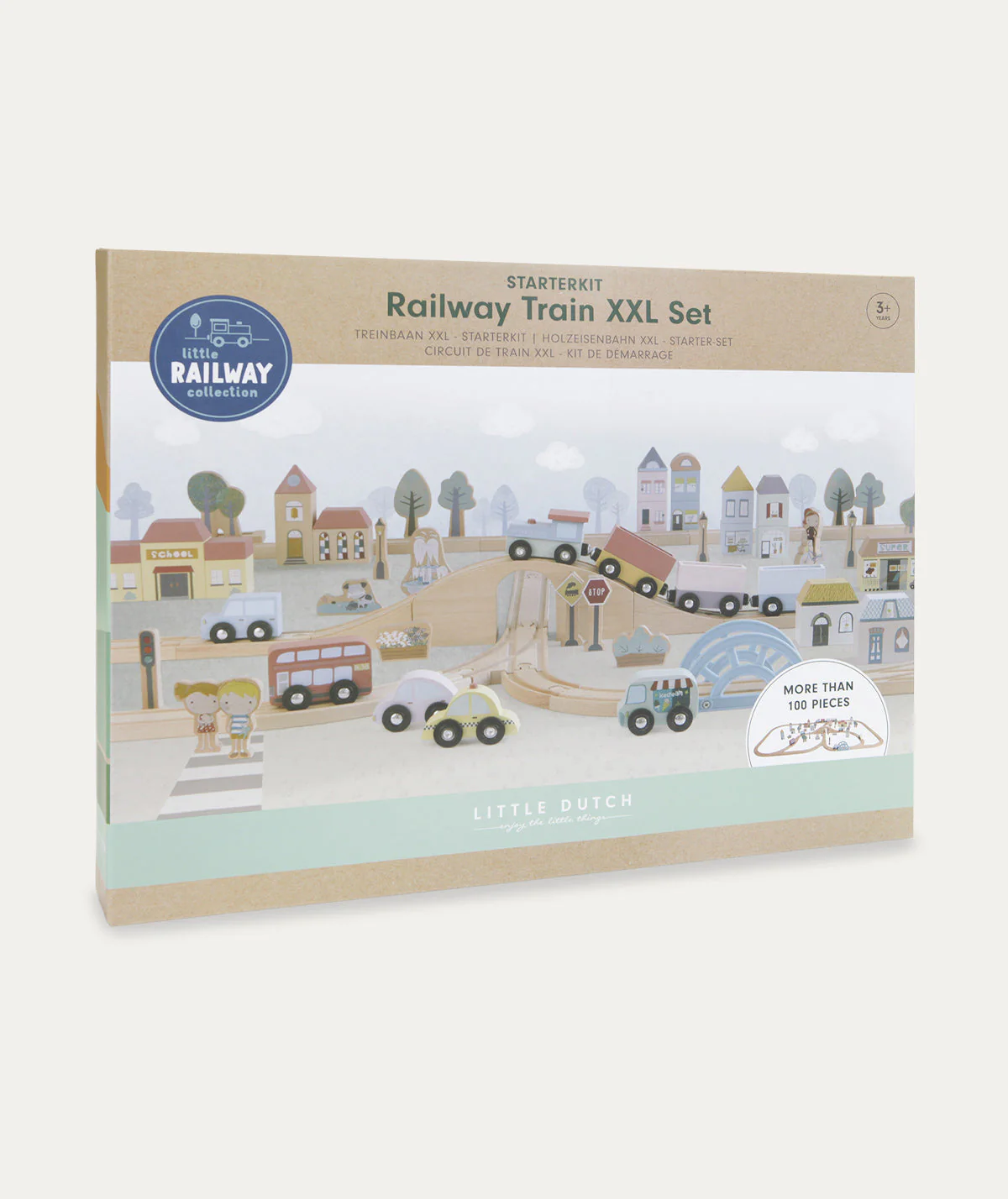 Little Dutch Railway Train XXL Set - Starterkit - Image 3