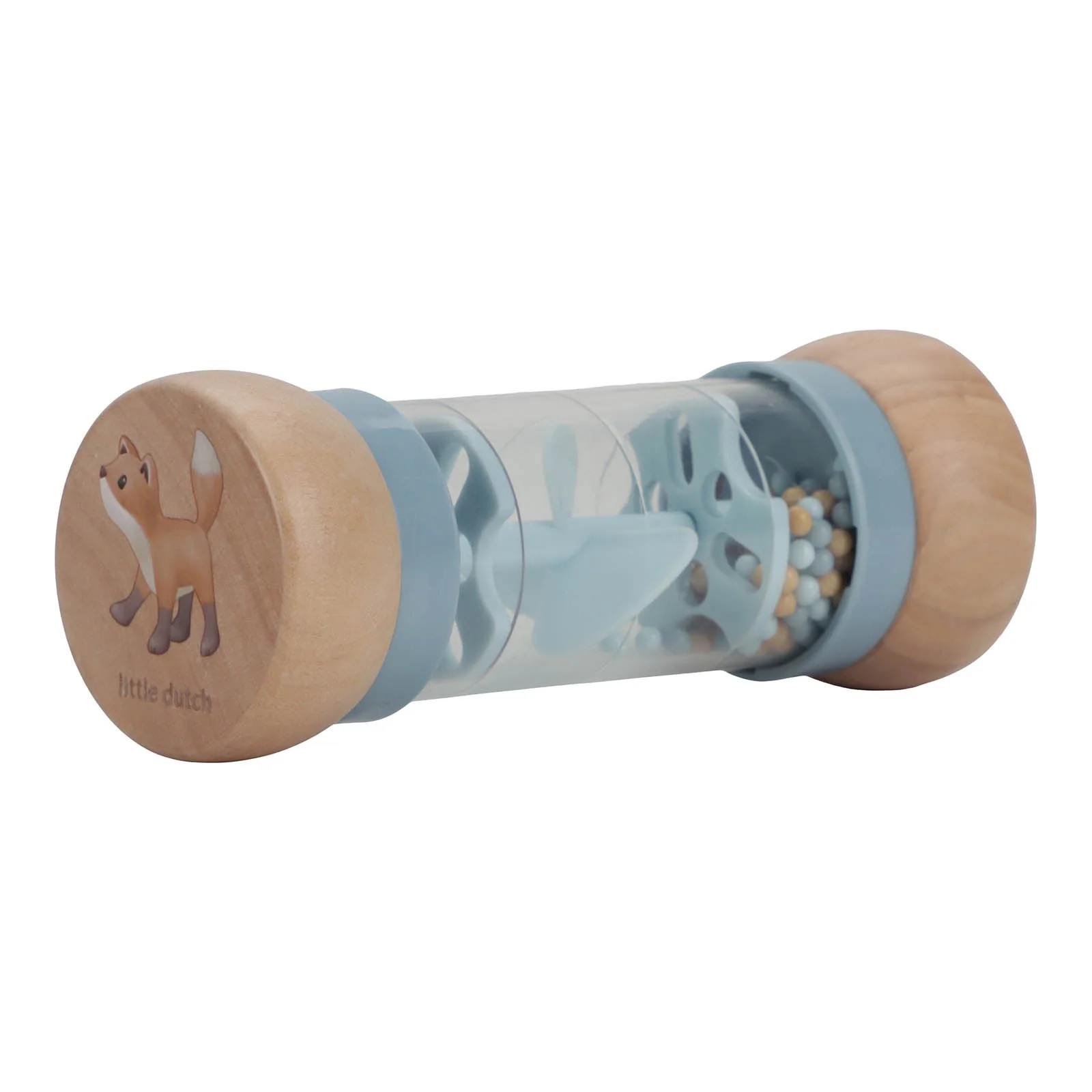 Little Dutch Rain Rattle - Blue Forest Friends - Image 6
