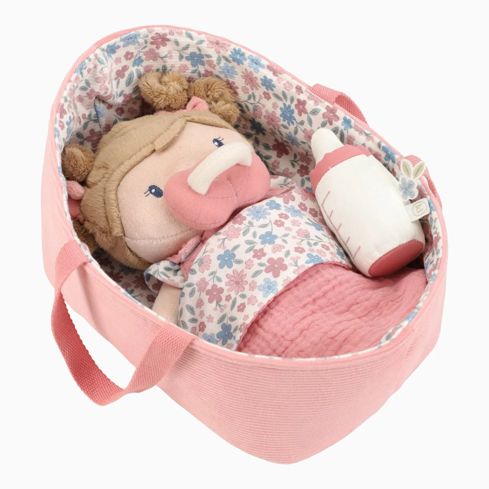 Little Dutch Rosa Baby Doll In Carry Cot