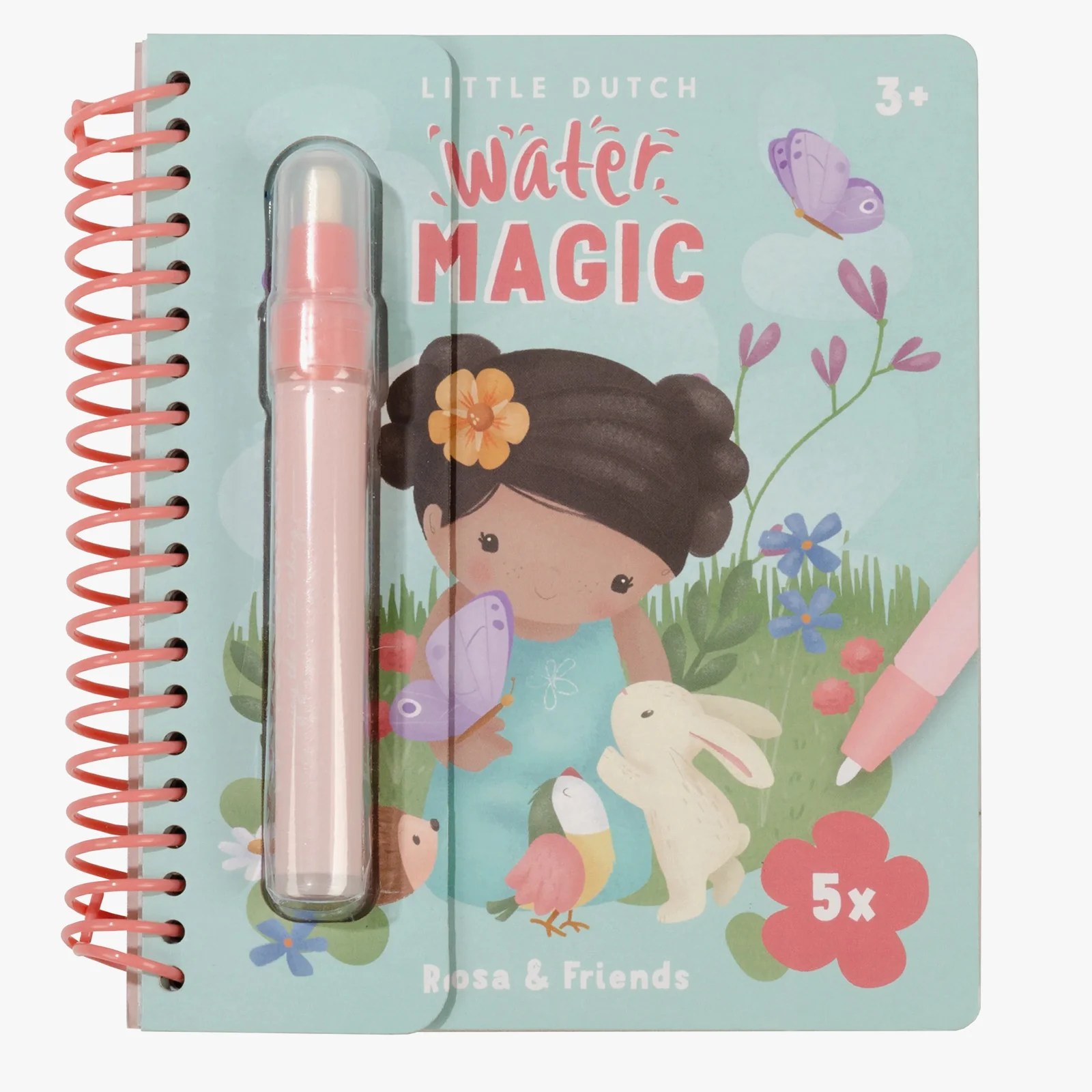 Little Dutch Rosa & Friends Water Reveal Book