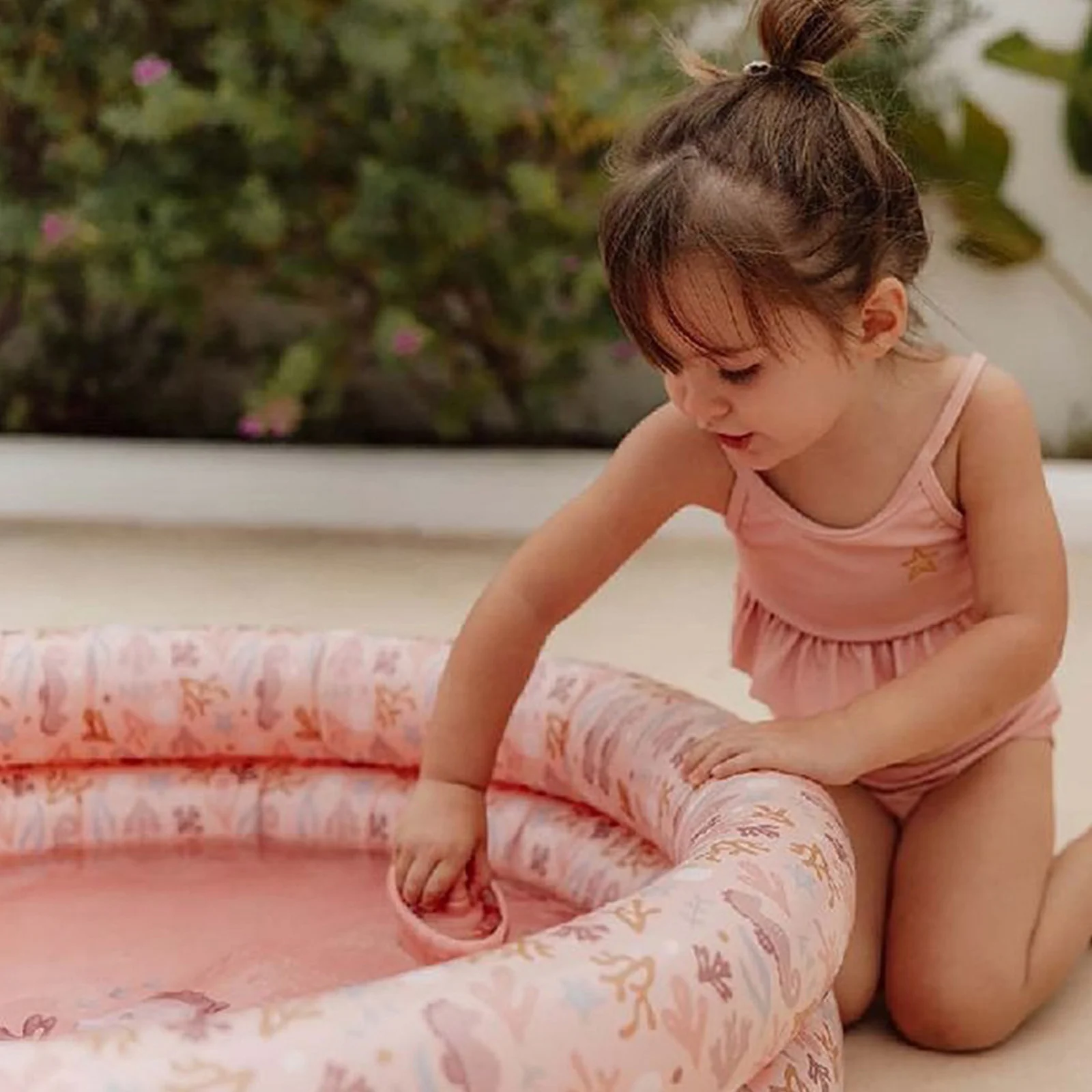 Little Dutch Small Paddling Pool - Pink - Image 3
