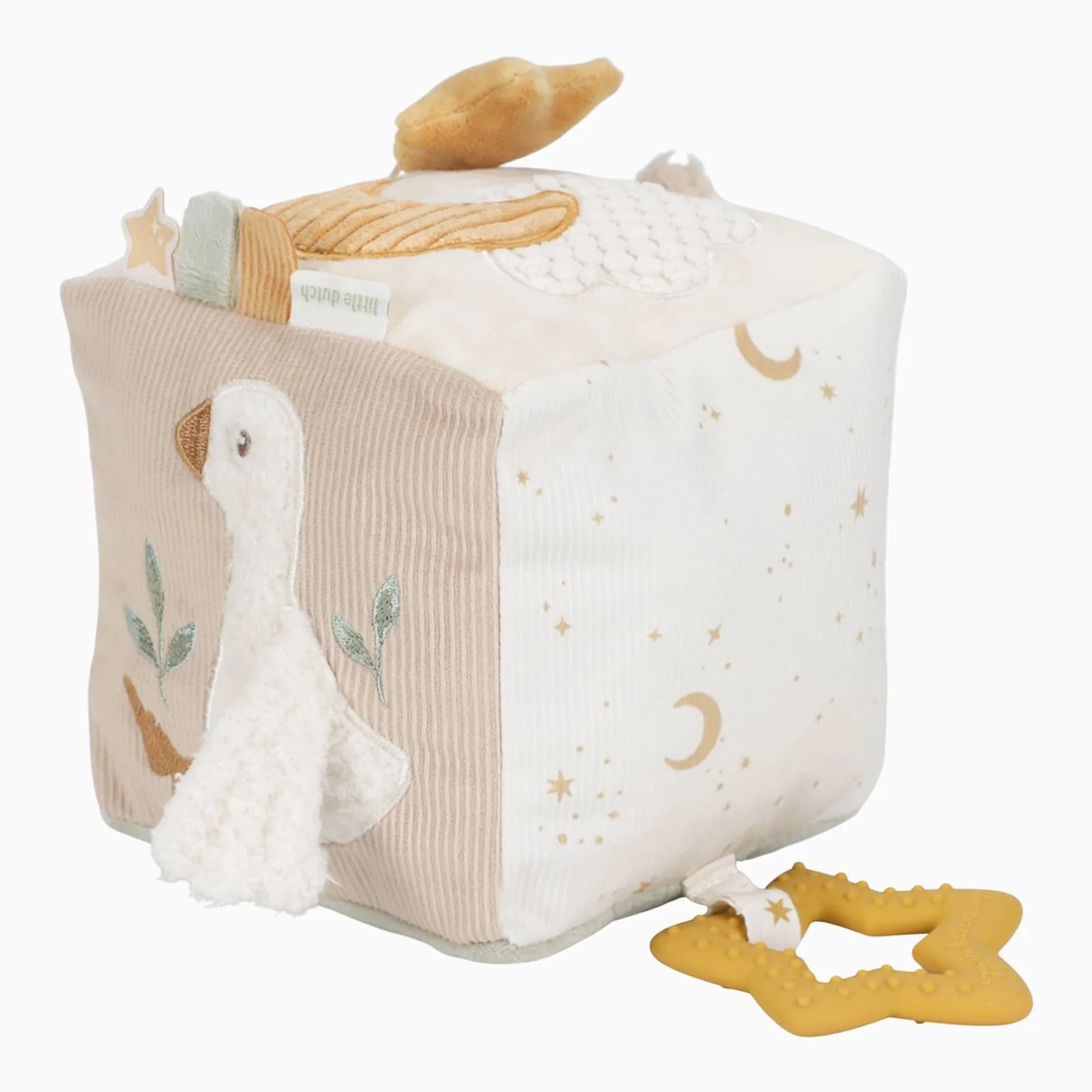 Little Dutch Soft Activity Cube - Newborn Naturals - Image 4