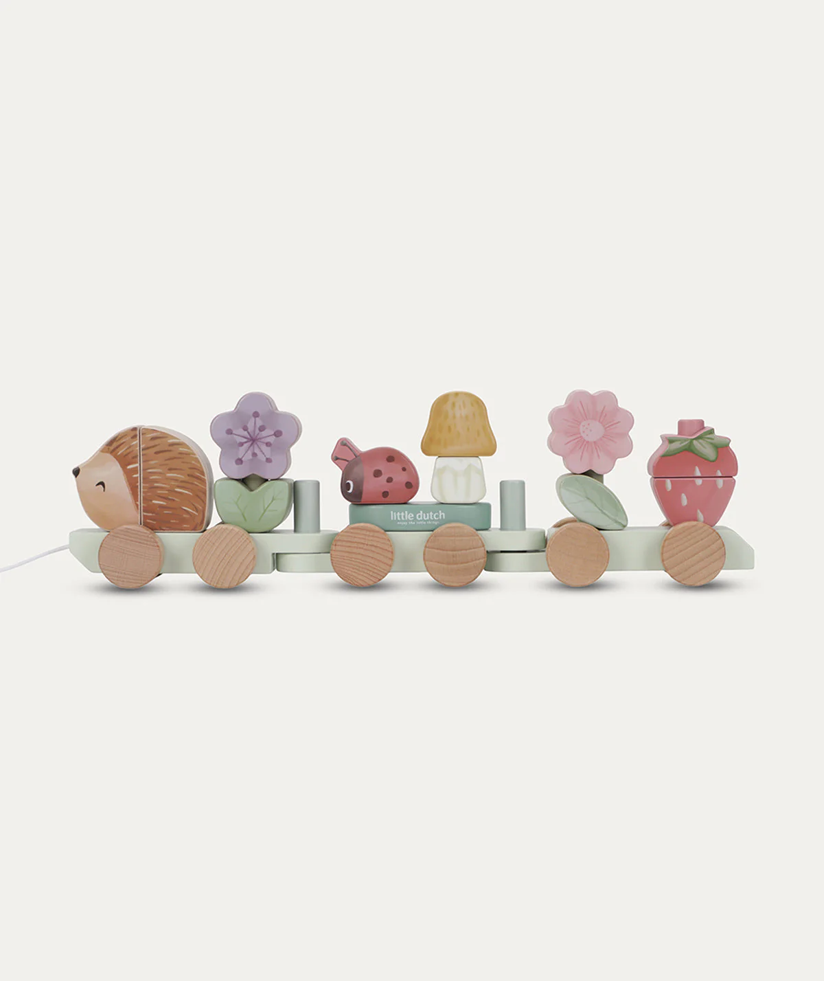 Little Dutch Stacking Train Hedgehog Fairy Garden