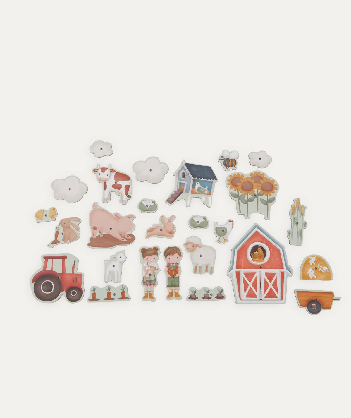Little Dutch Tap Tap Art Set Little Farm - Image 4