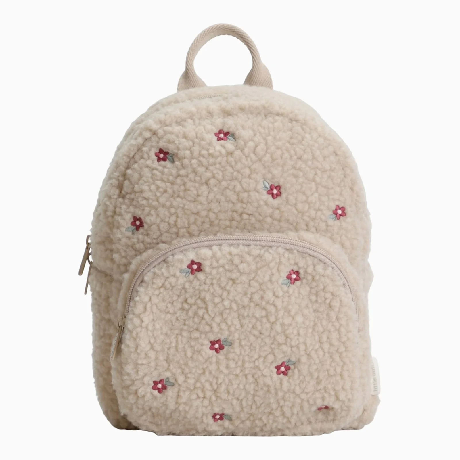 Little Dutch Teddy Backpack - Sand - Image 2