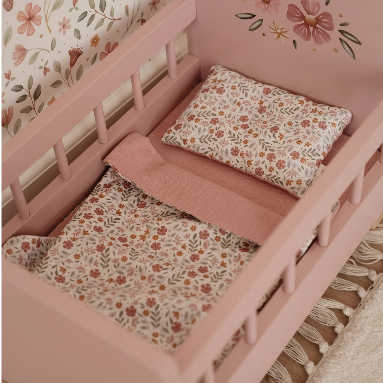 Little Dutch Wooden Doll Bed - Image 3
