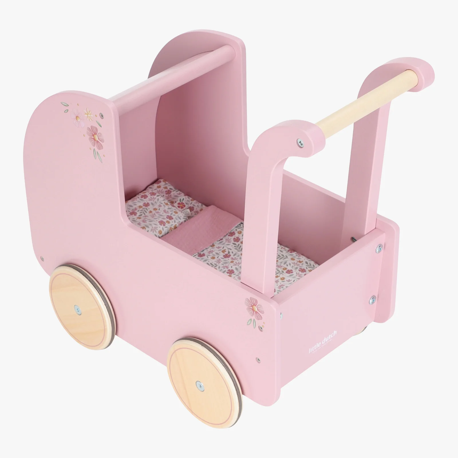 Little Dutch Wooden Doll Pram