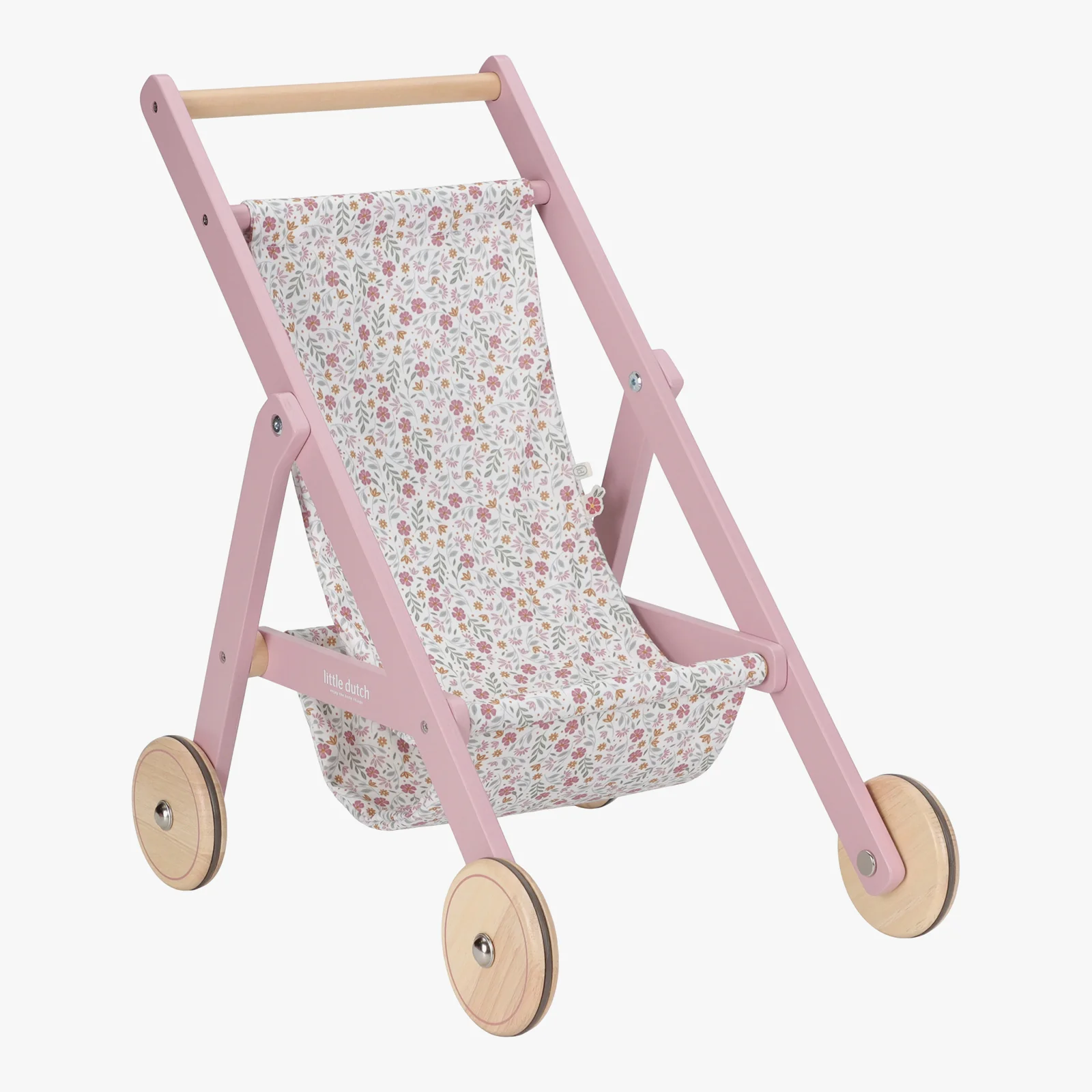 Little Dutch Wooden Doll Stroller - Image 2