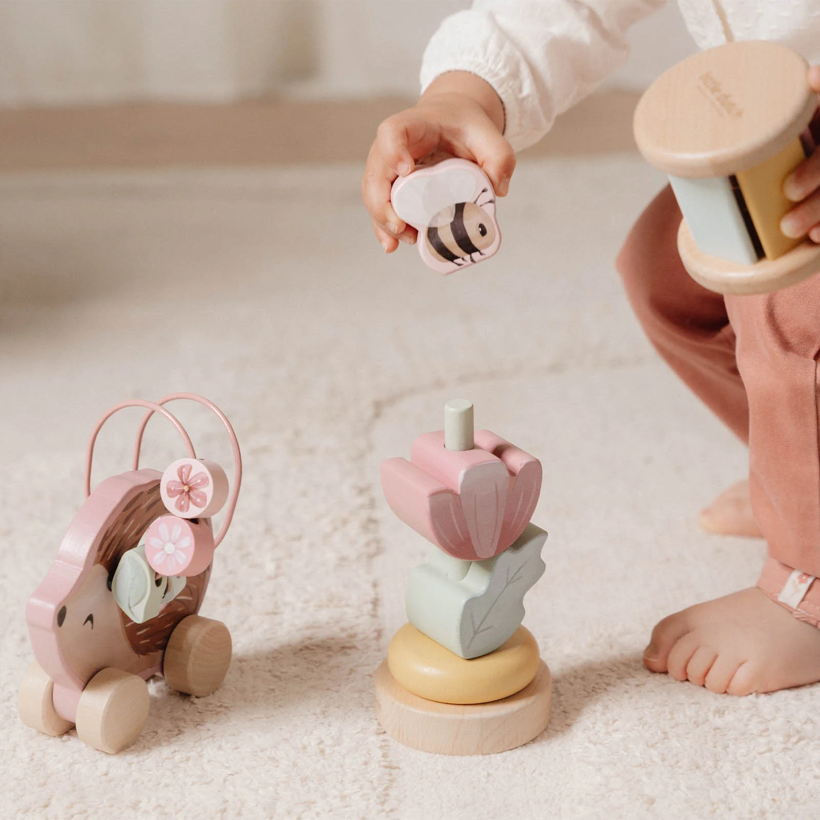 Little Dutch Wooden Toy Gift Box - Pink Fairy Garden