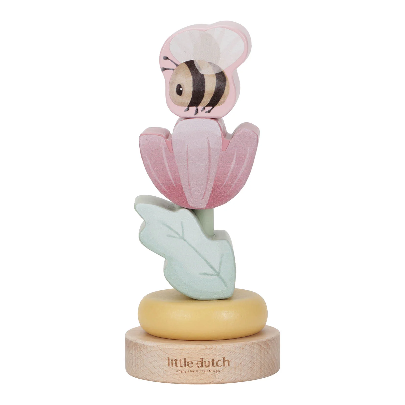 Little Dutch Wooden Toy Gift Box - Pink Fairy Garden - Image 4