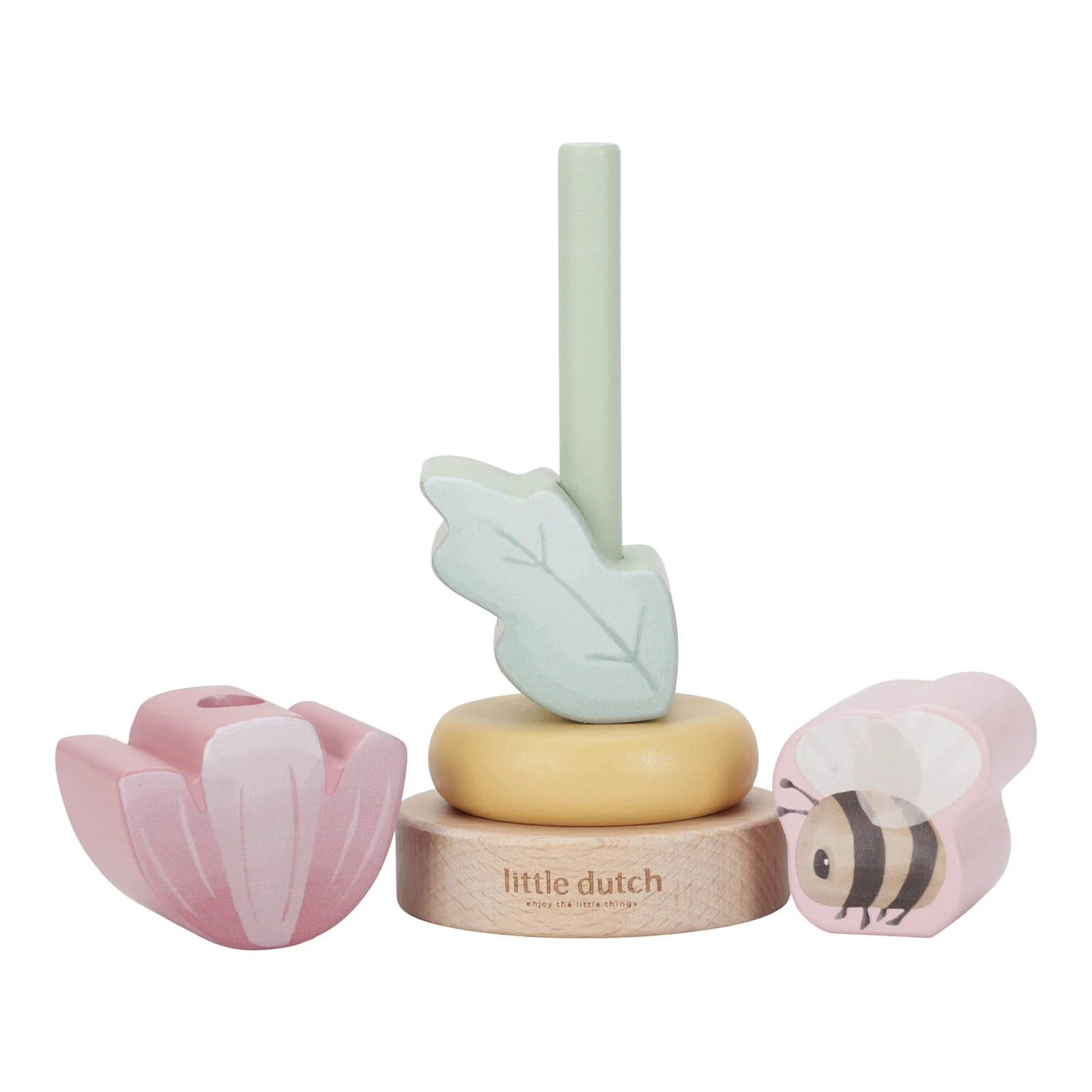 Little Dutch Wooden Toy Gift Box - Pink Fairy Garden - Image 5