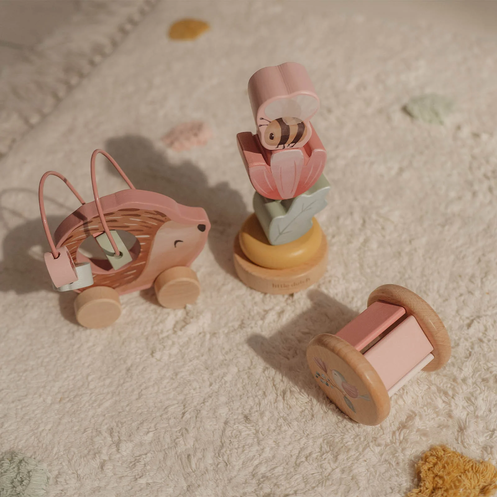 Little Dutch Wooden Toy Gift Box - Pink Fairy Garden - Image 8