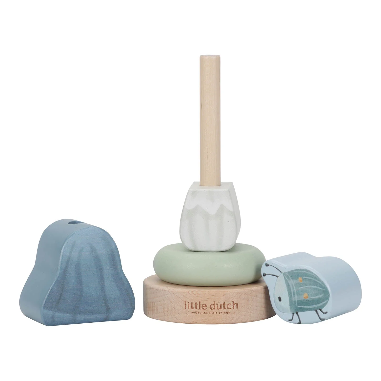 Little Dutch Wooden Toy Gift Box - Blue Forest Friends - Image 7