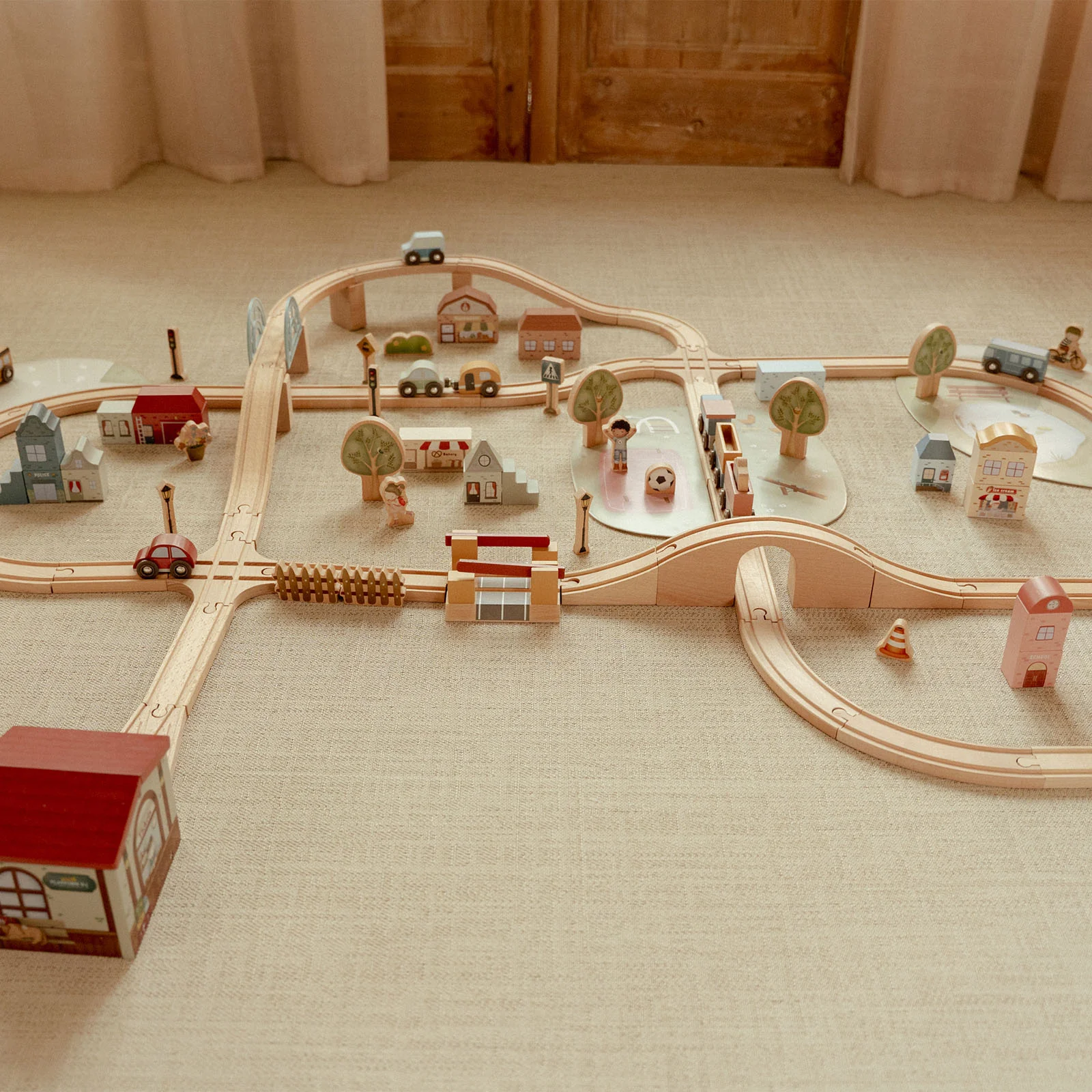 Little Dutch XL Train Track Set - Image 6
