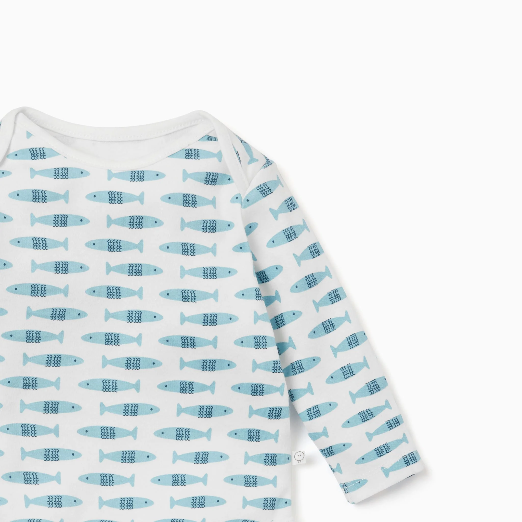 Little Fish Long Sleeve Bodysuit - Image 2