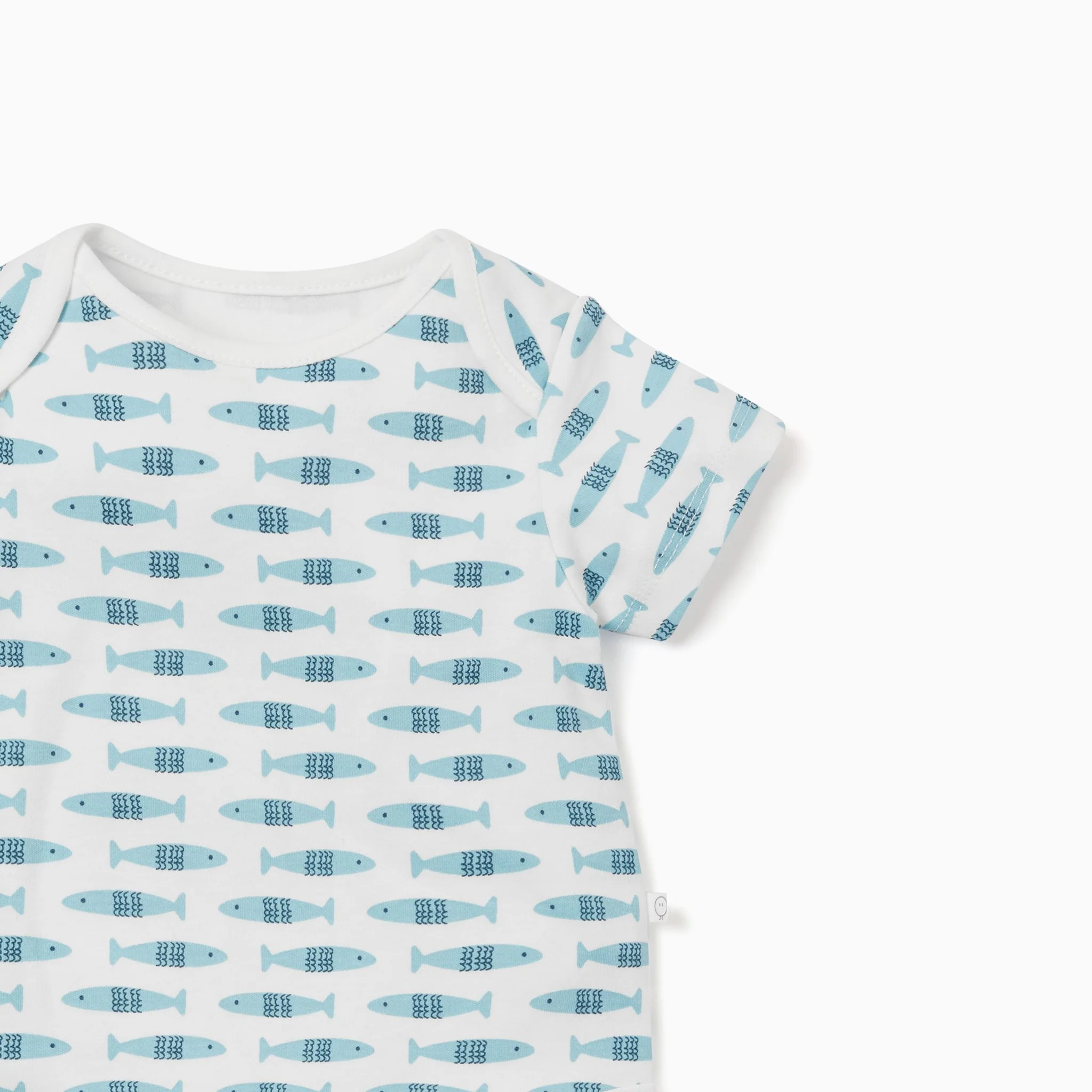 Little Fish Short Sleeve Bodysuit - old - Image 2