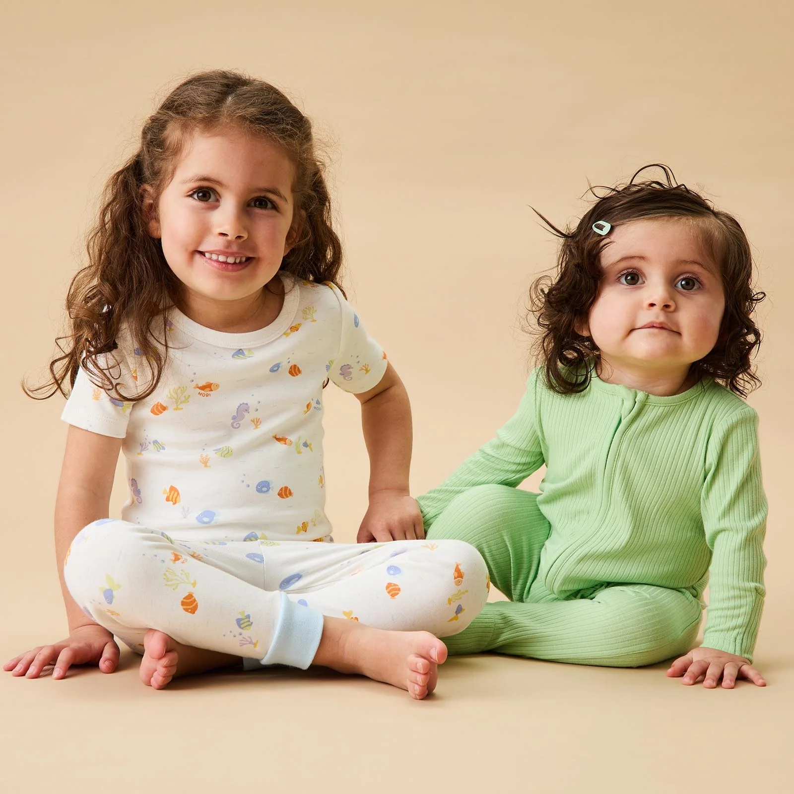 Little Fish Short Sleeve Pyjamas - Image 2