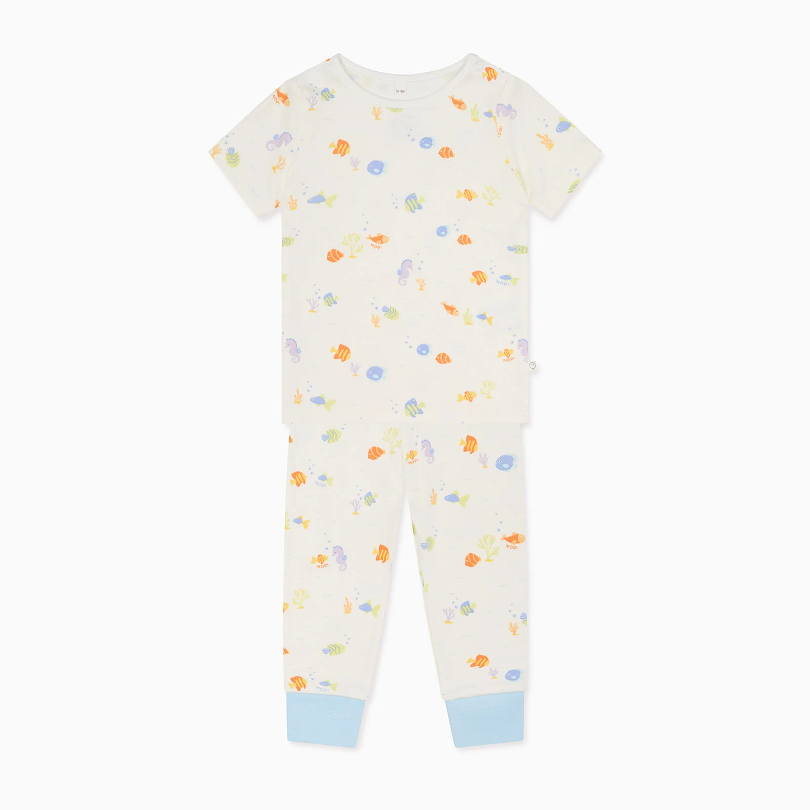 Little Fish Short Sleeve Pyjamas - Image 3