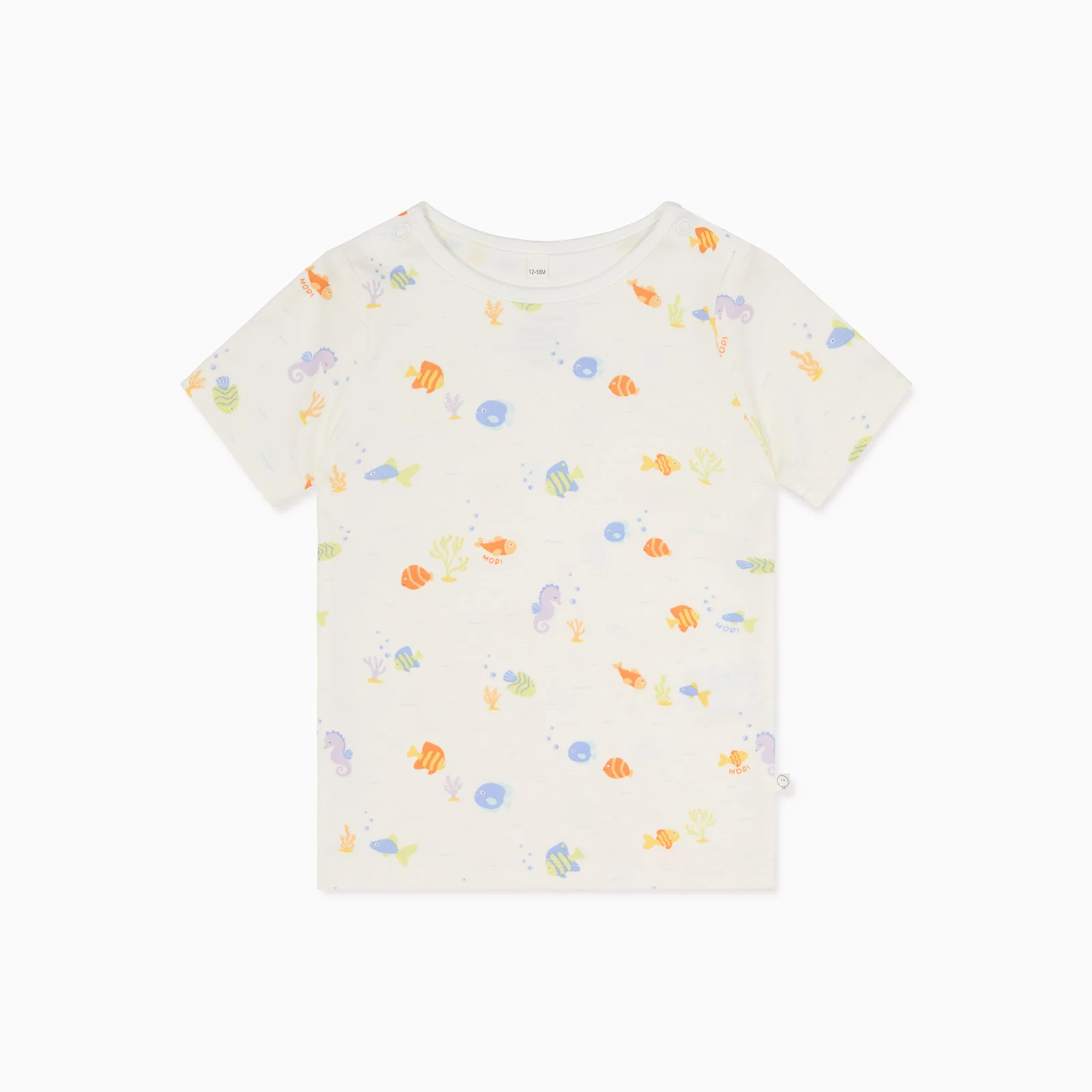 Little Fish Short Sleeve Pyjamas - Image 5