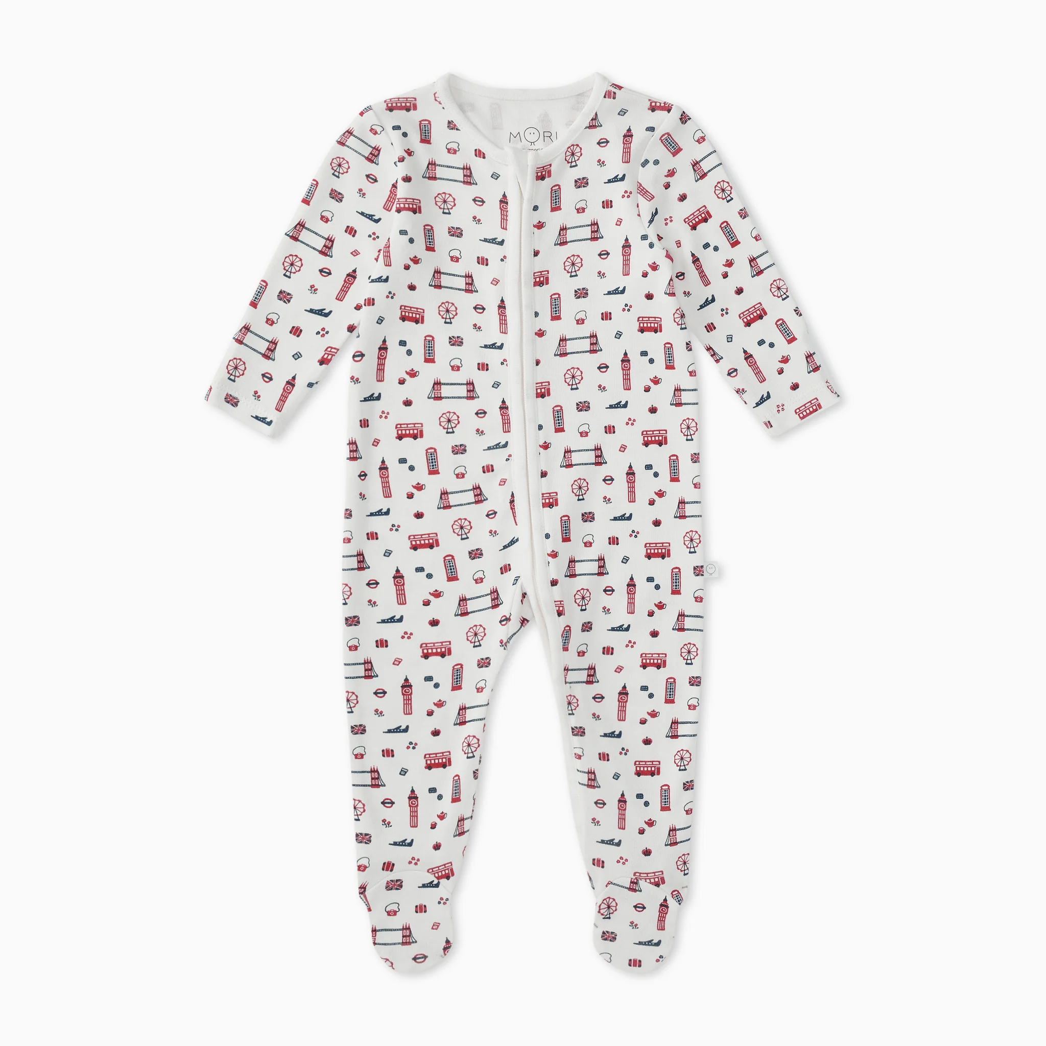 Little London Clever Zip Sleepsuit - Image 2