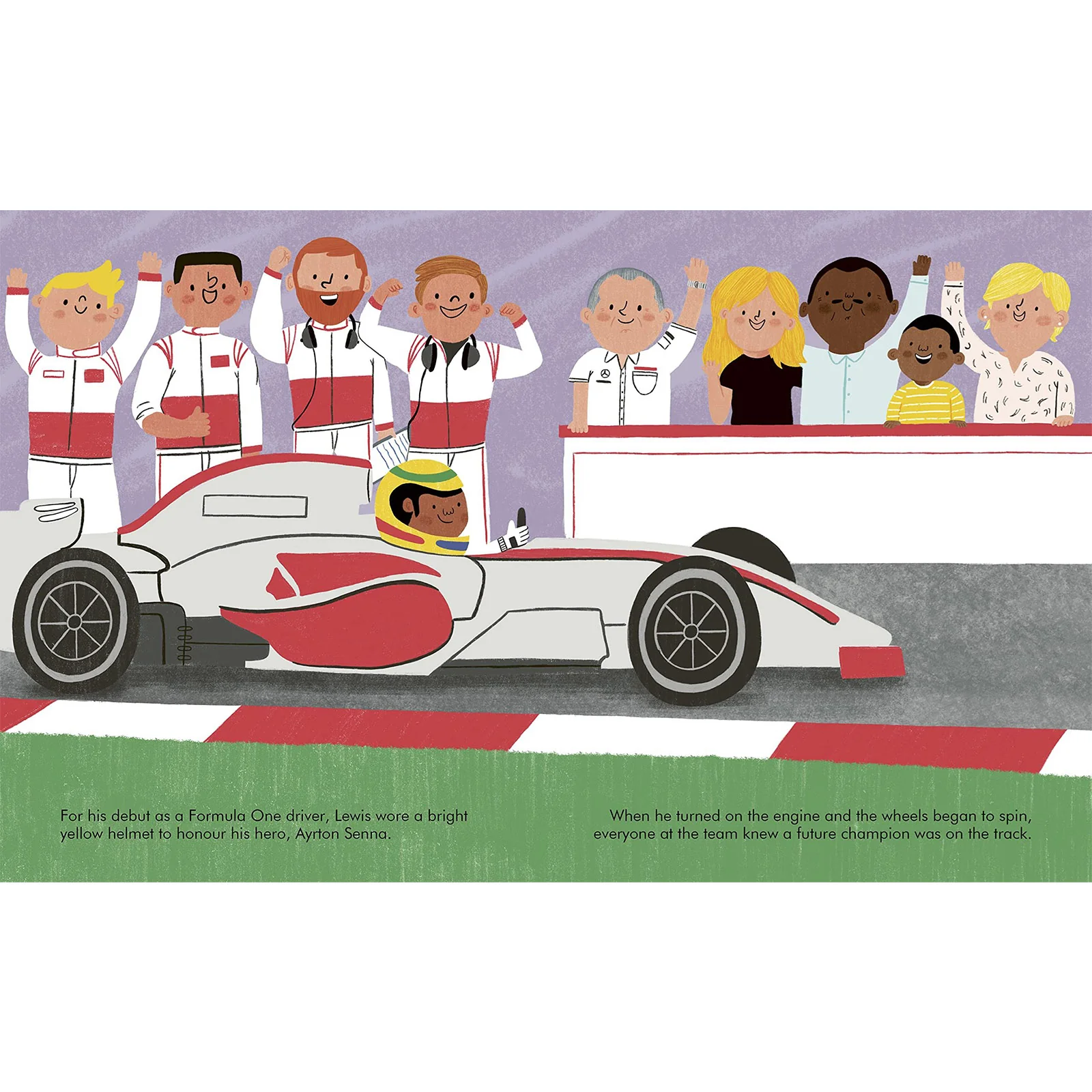 Little People Big Dreams: Lewis Hamilton Book - Image 3