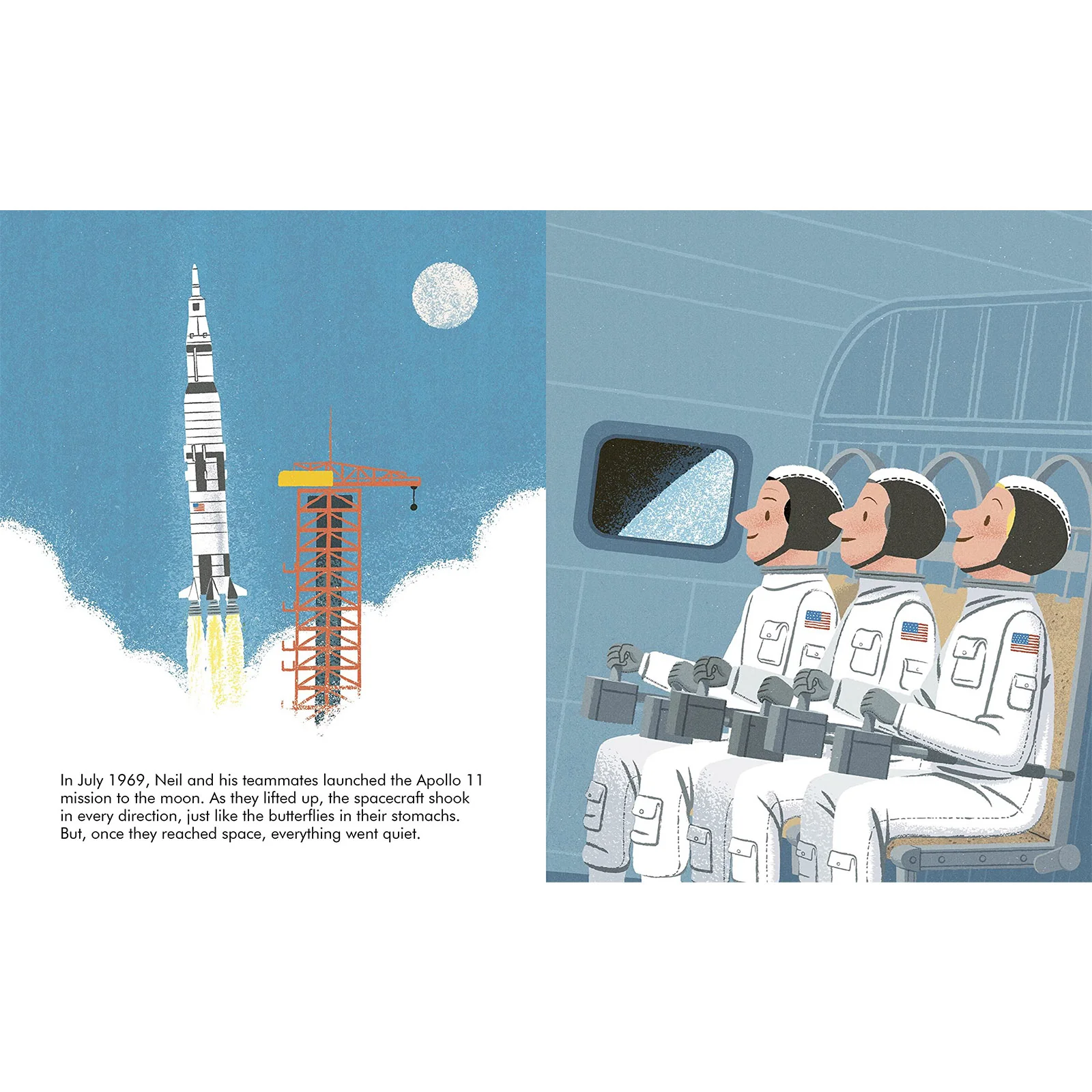 Little People Big Dreams: Neil Armstrong Book - Image 3