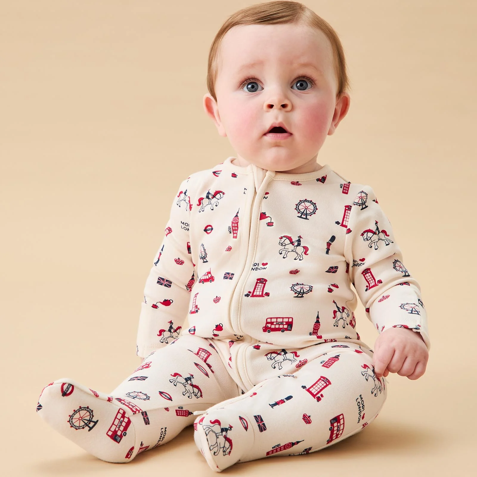 London Explorer Clever Zip Sleepsuit