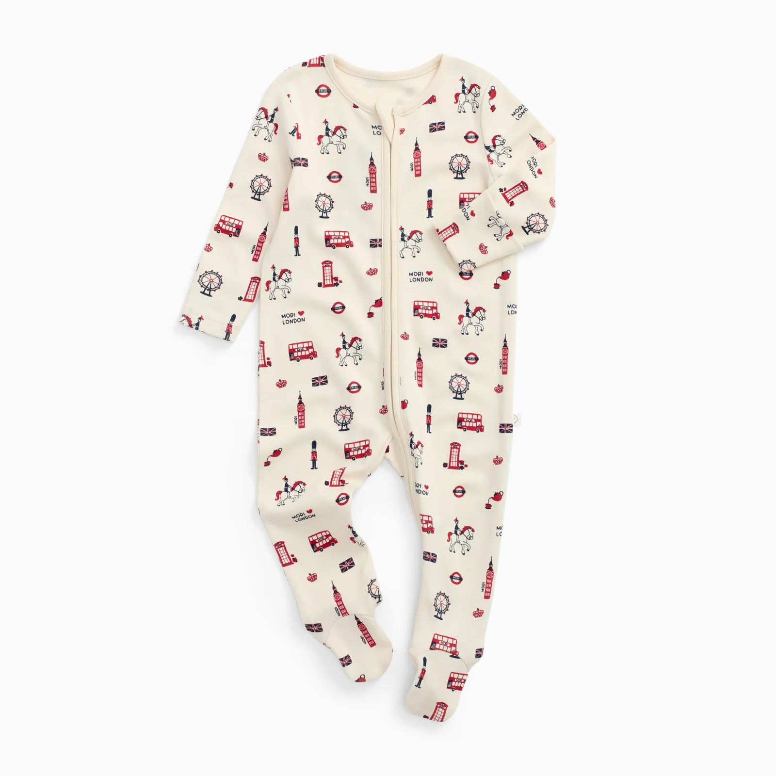 London Explorer Clever Zip Sleepsuit - Image 2