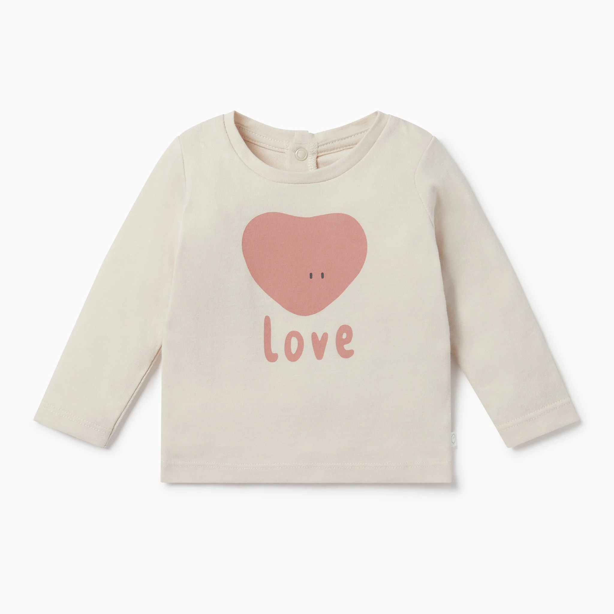 Love Slogan Long Sleeve T-Shirt