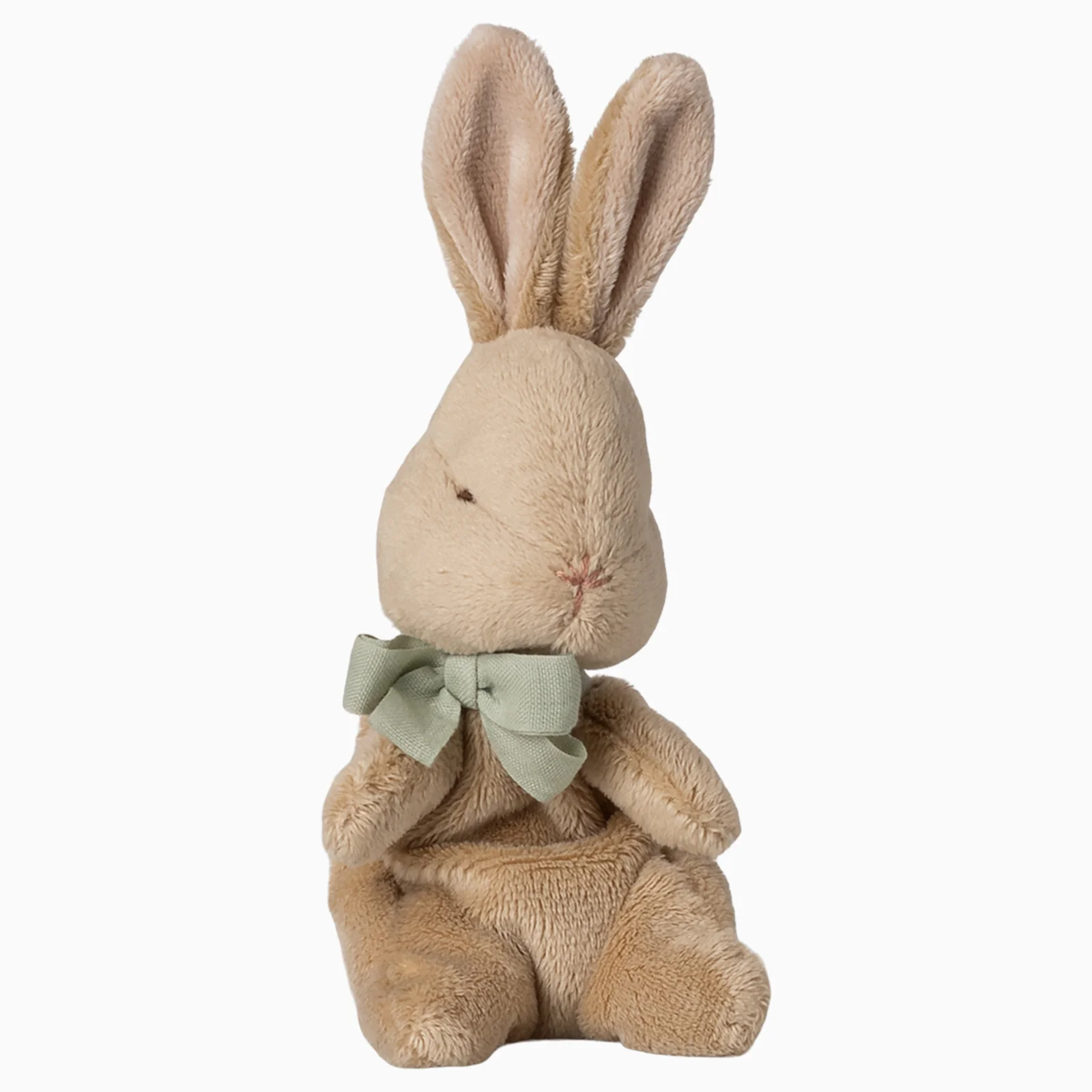 Maileg My First Bunny Soft Toy - Brown - Image 2