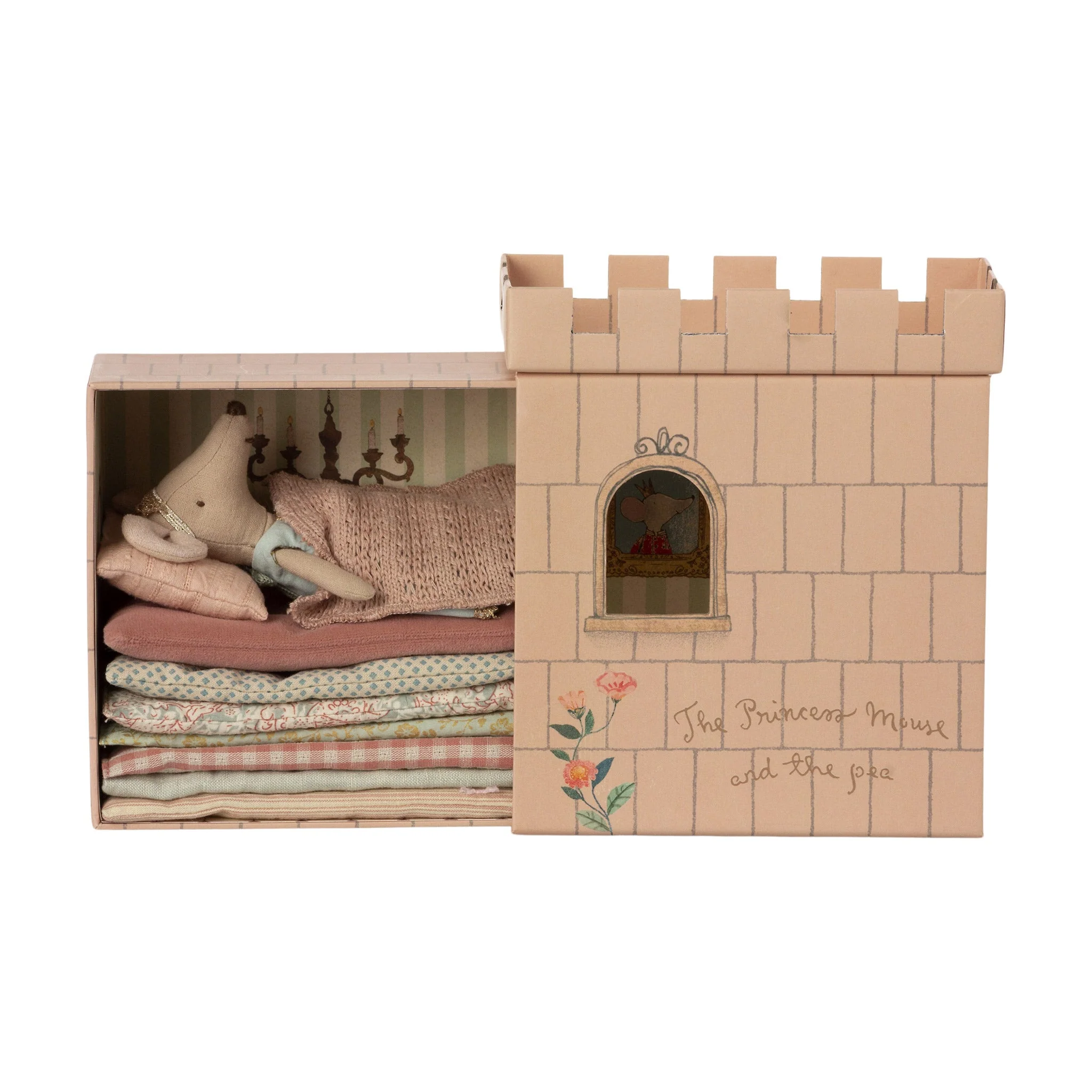Maileg Princess & the Pea Big Sister Mouse Soft Toy - Image 2