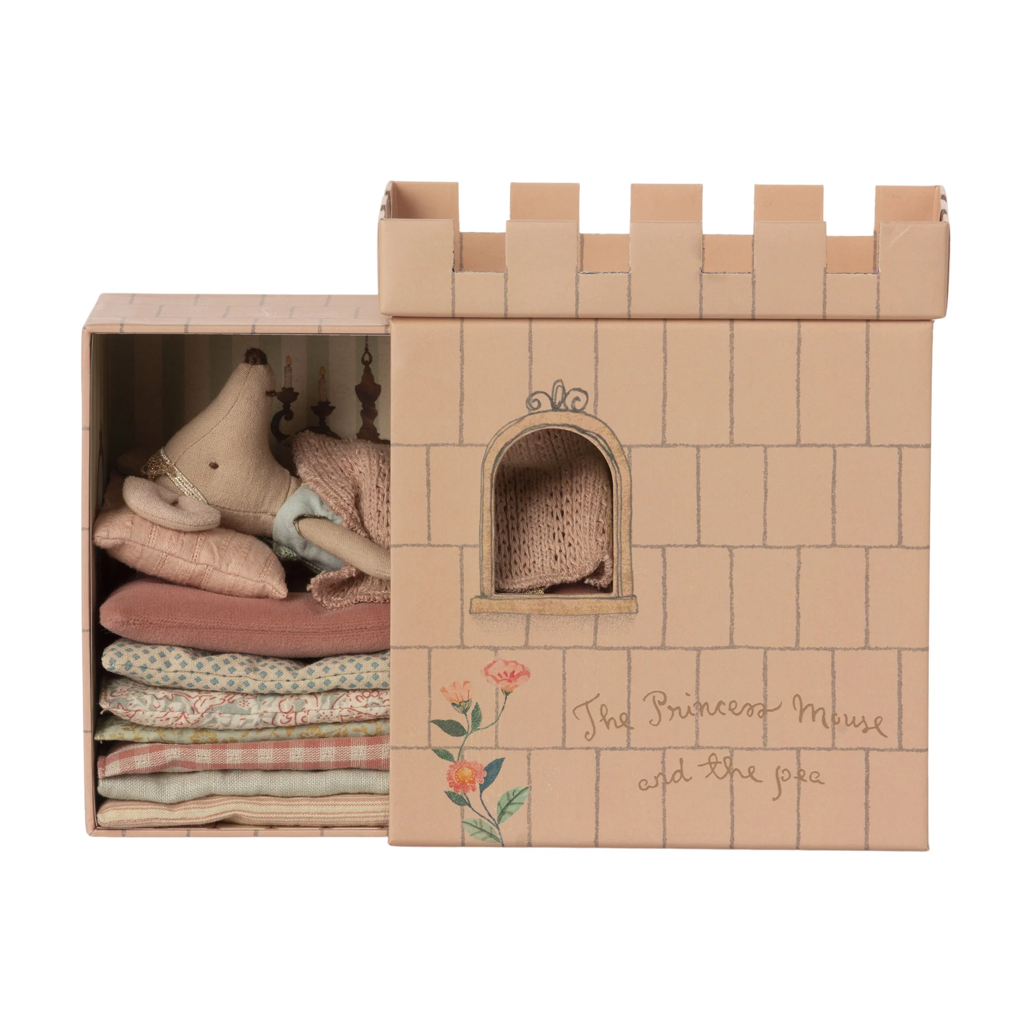 Maileg Princess & the Pea Big Sister Mouse Soft Toy - Image 5