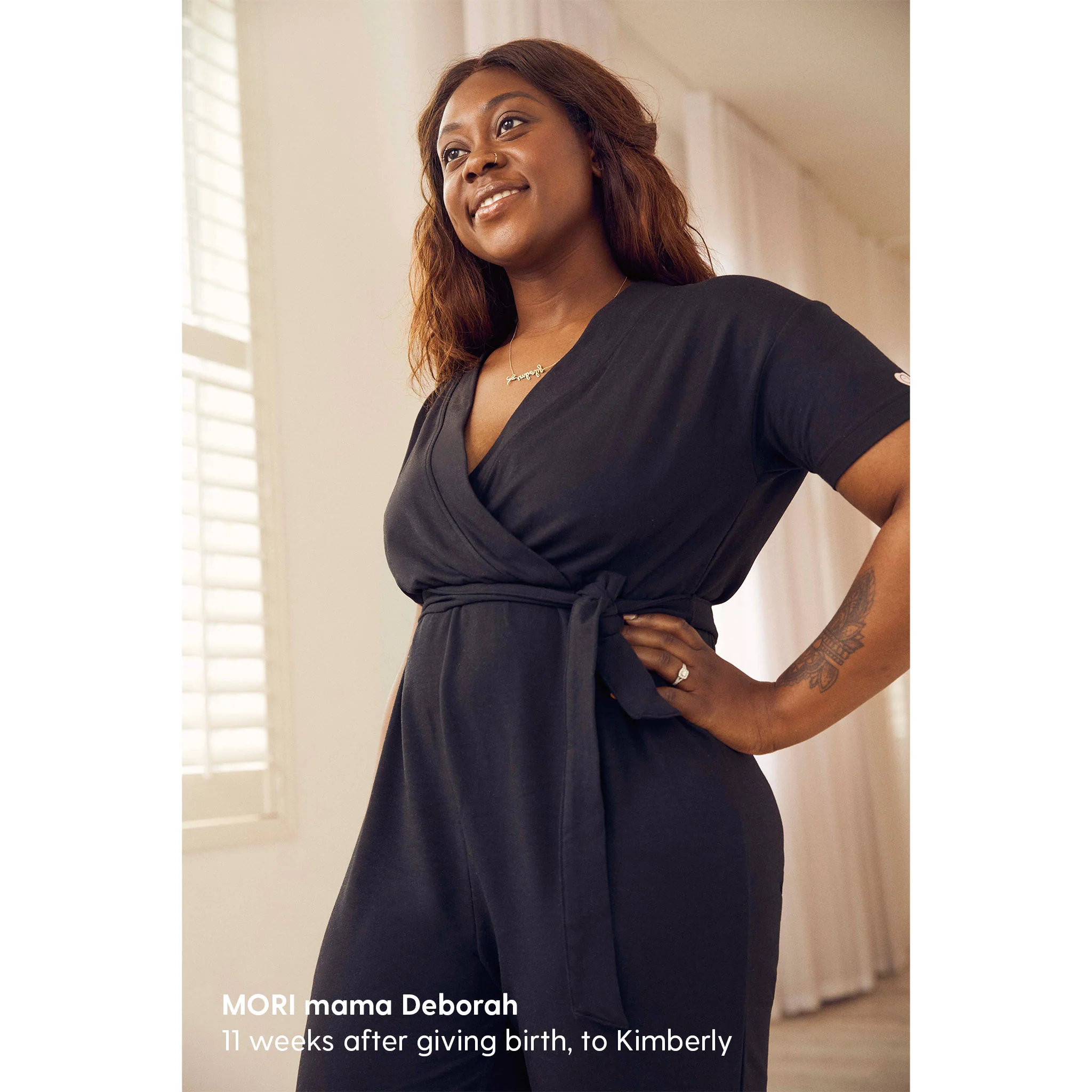 Maternity & Nursing Jumpsuit - Image 3
