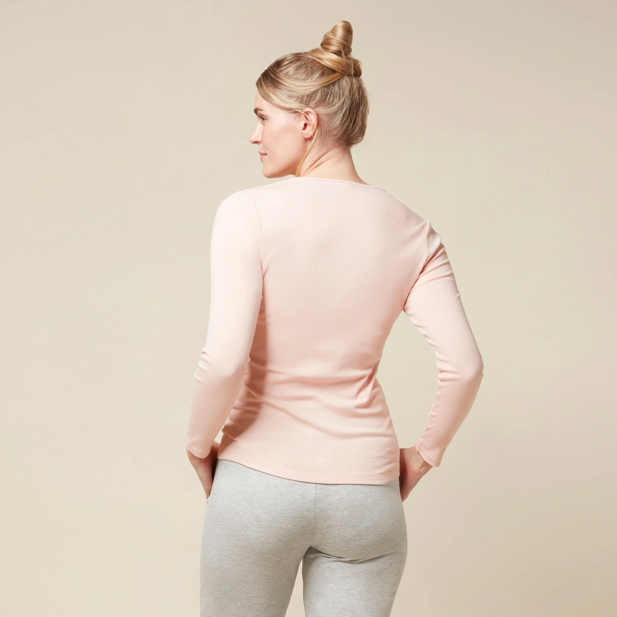Mama Ribbed Long Sleeve T-Shirt & Joggers Outfit - Image 4