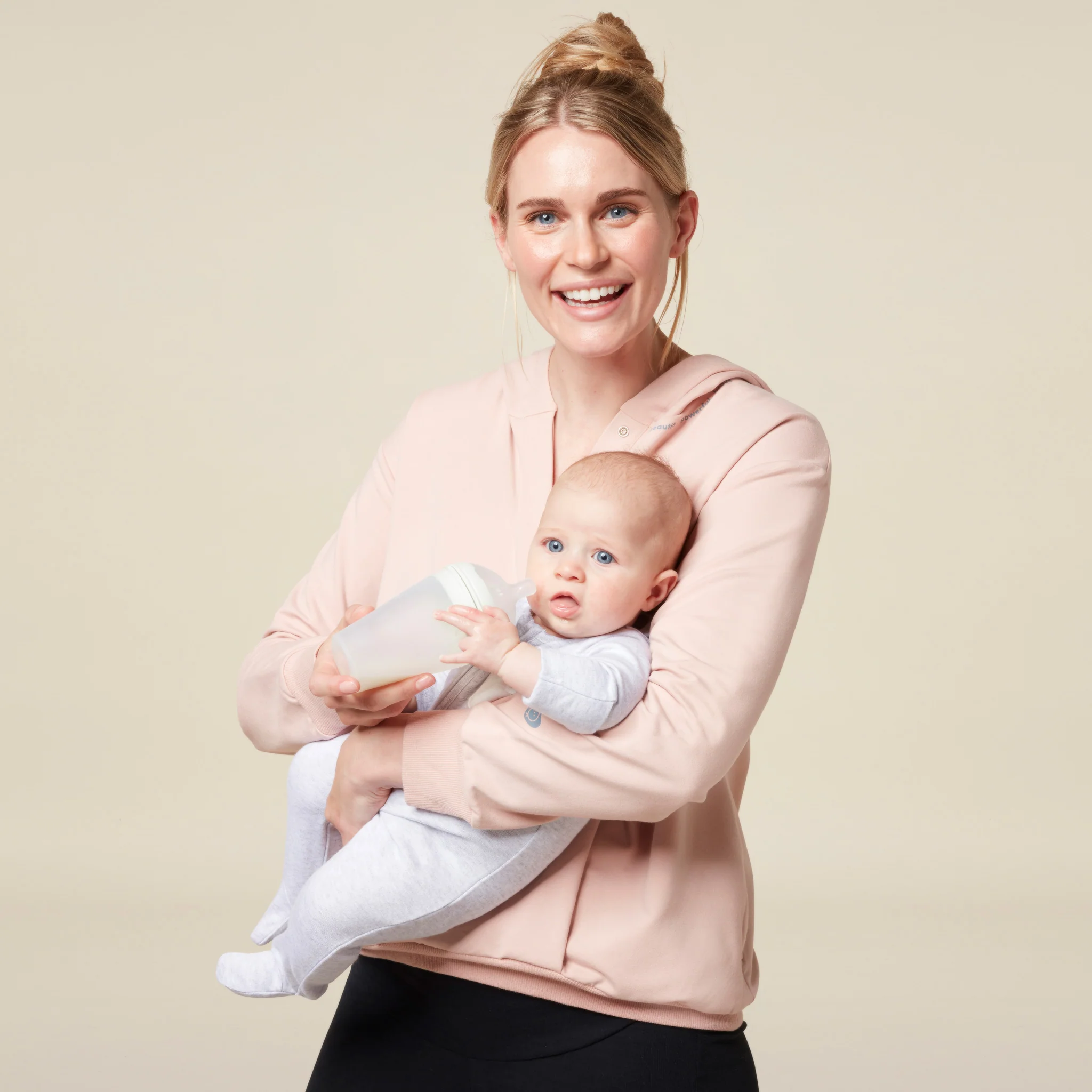 Maternity & Nursing Hooded Sweatshirt - Image 9