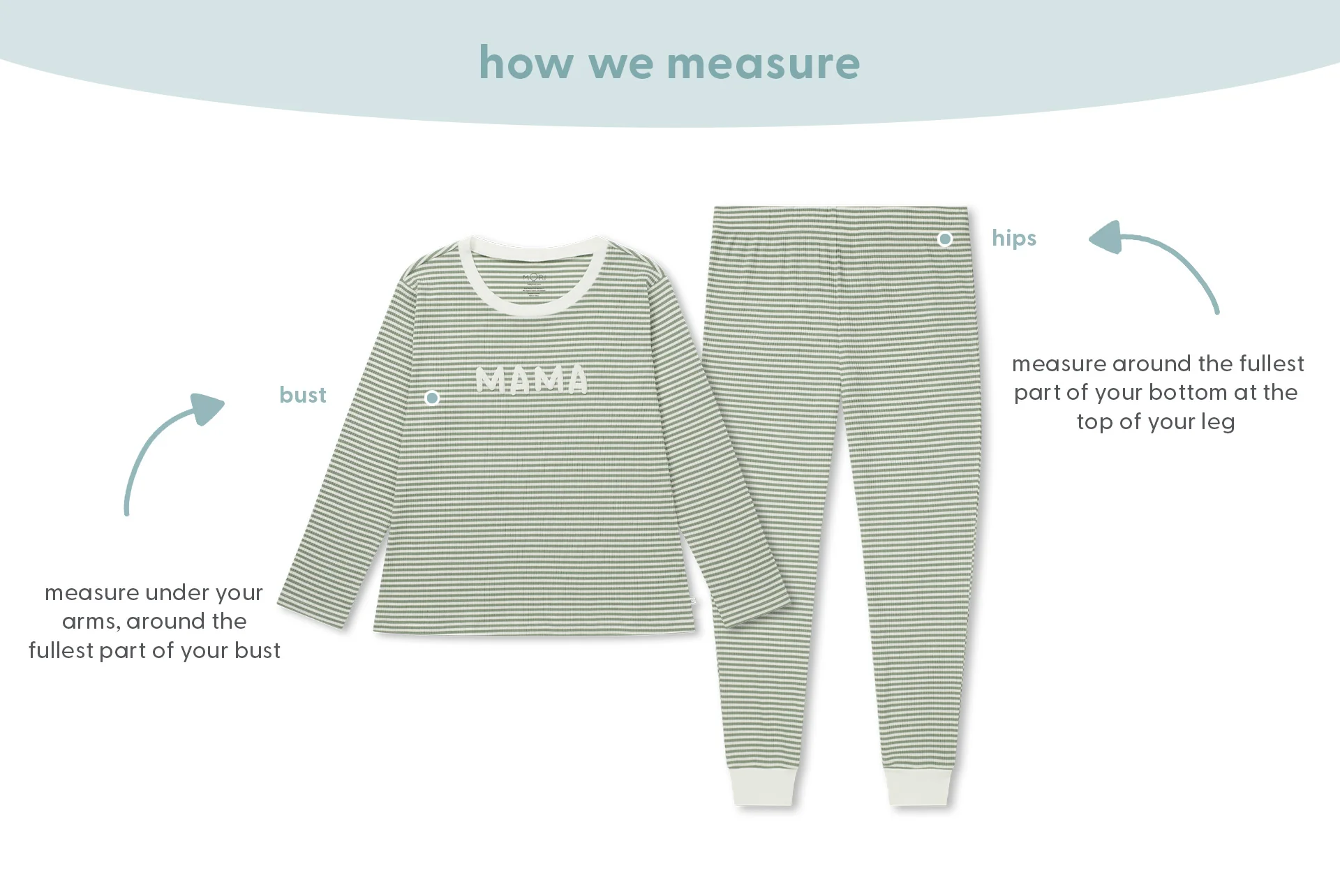 Women's Striped Ribbed Pyjamas - Image 8