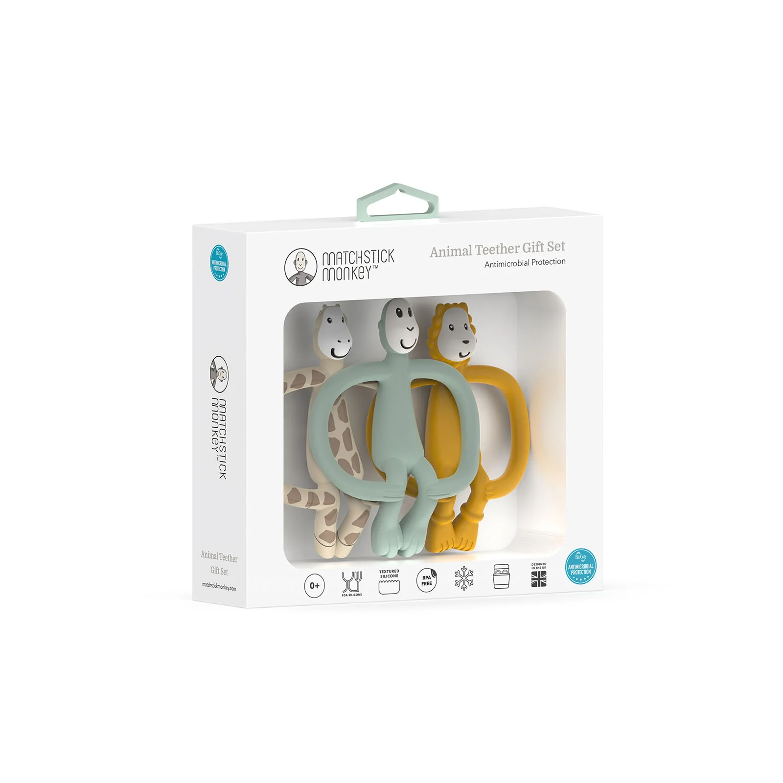 Matchstick Monkey Animal Teether Gift Set - Image 3