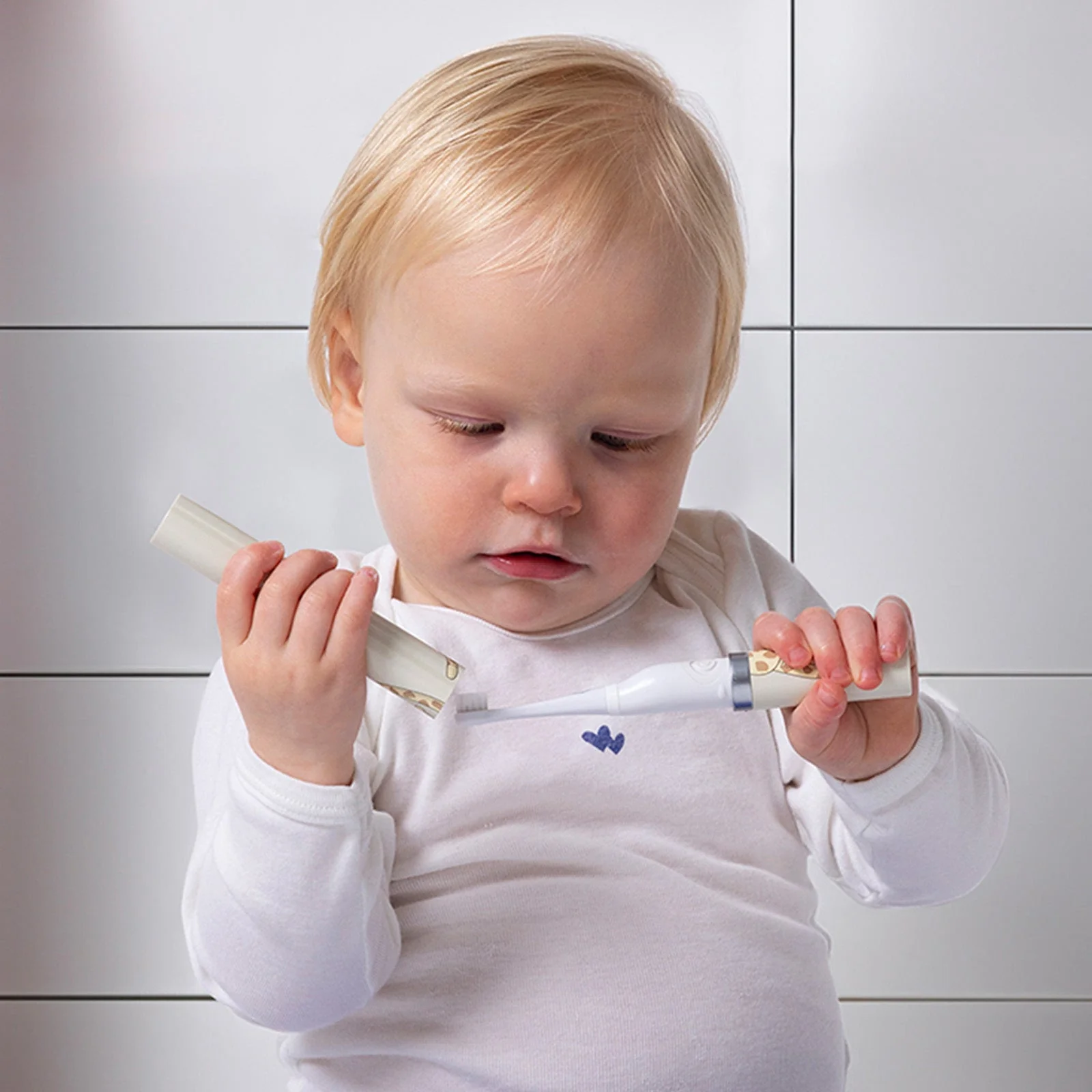 Matchstick Monkey Baby Sonic Toothbrush - Giraffe