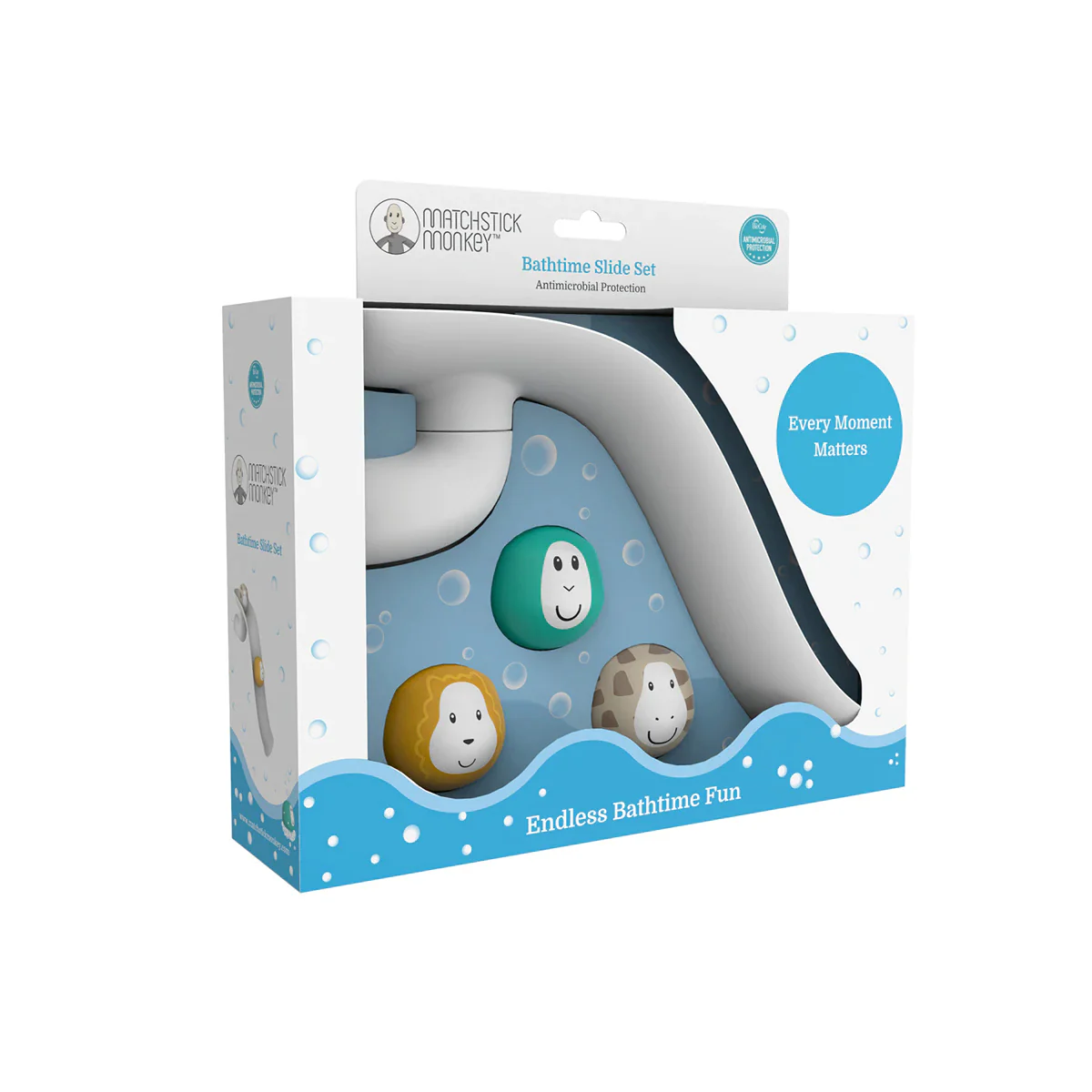 Matchstick Monkey Bathtime Slide Toy Set - Image 8