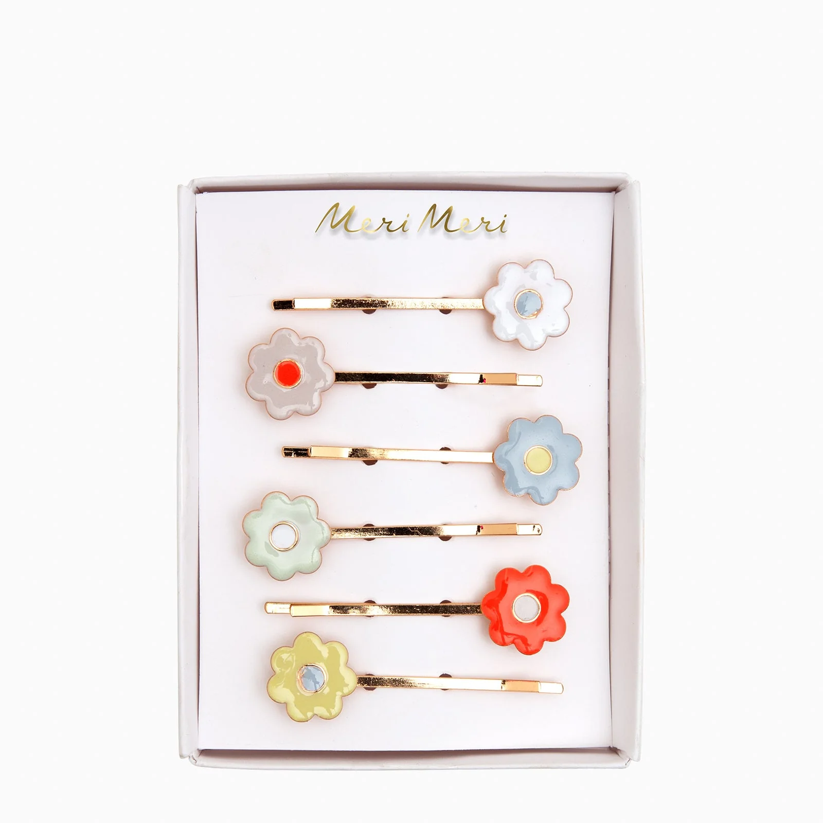 Meri Meri Daisy Enamel Hair Slides