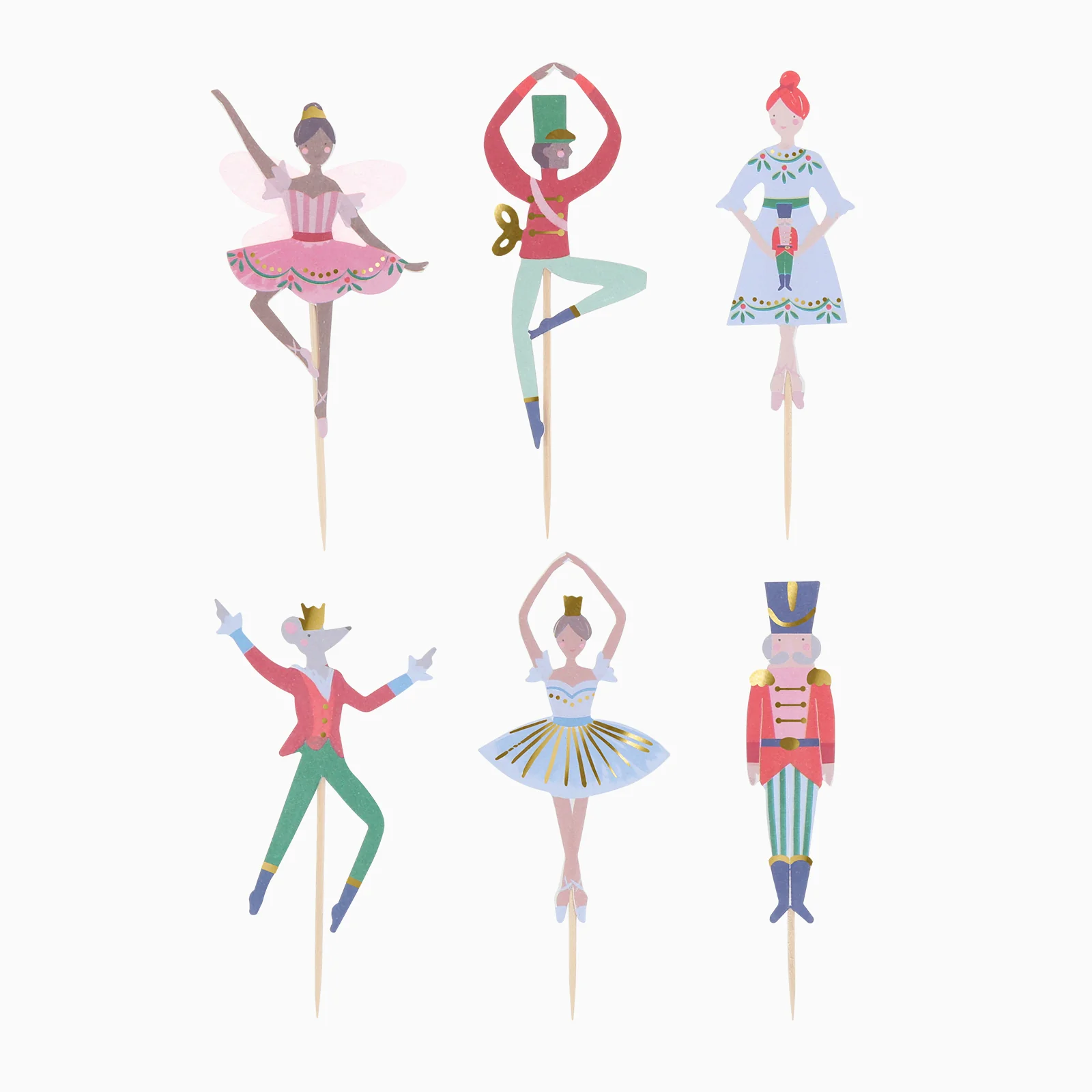 Meri Meri Nutcracker Ballet Cupcake Kit - Image 2