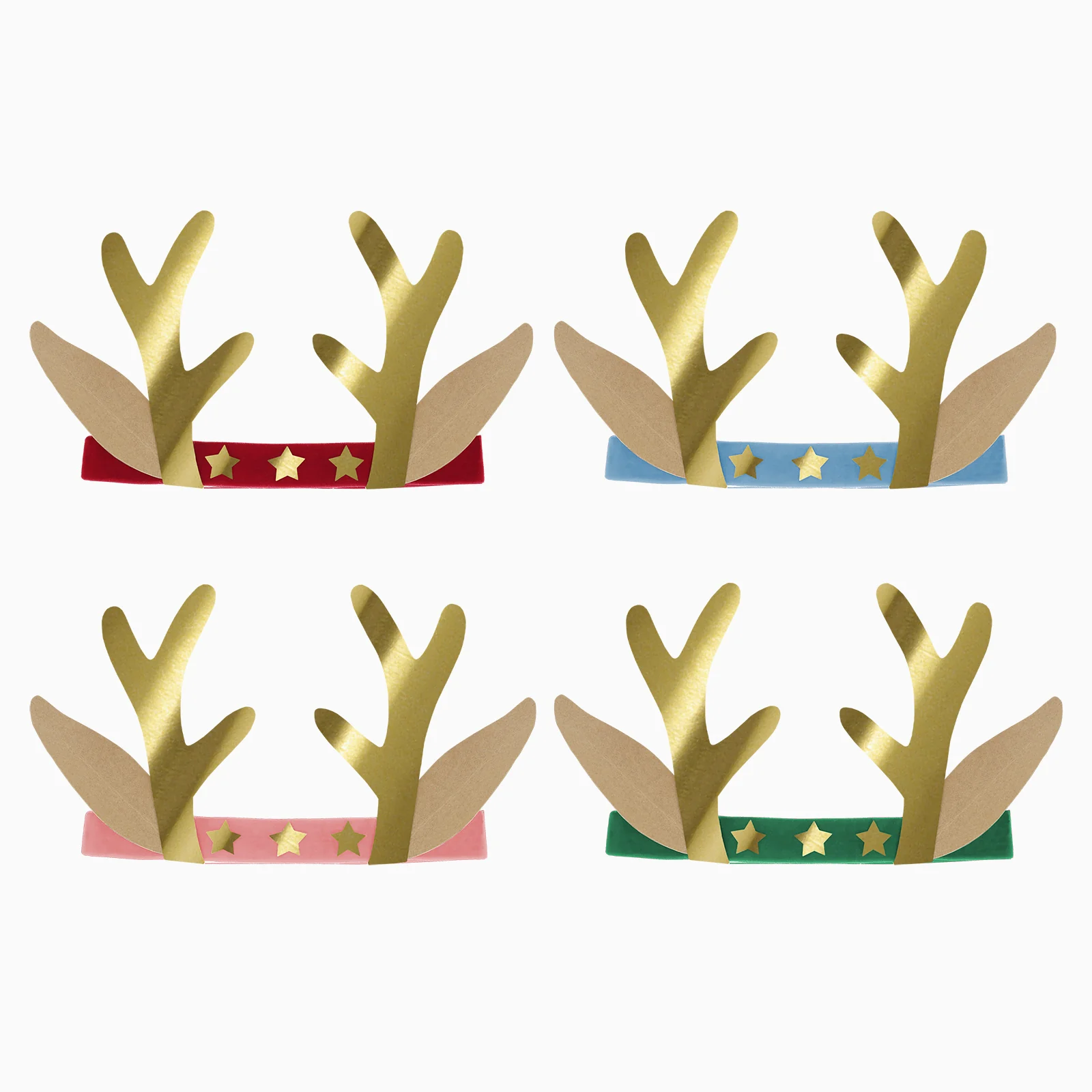 Meri Meri Velvet Antler Headbands - Image 2