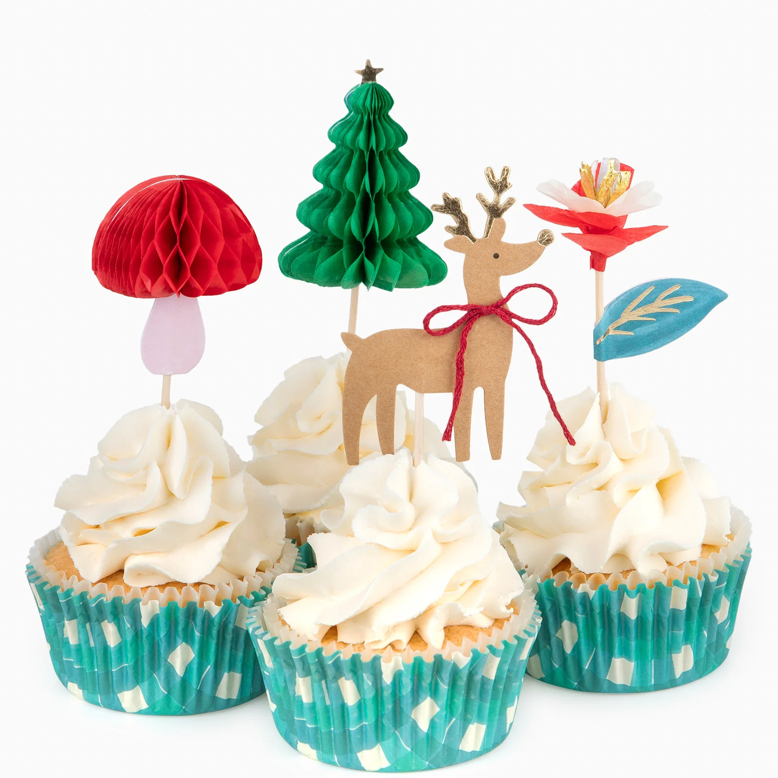 Meri Meri Winter Woodland Cupcake Kit - Image 3