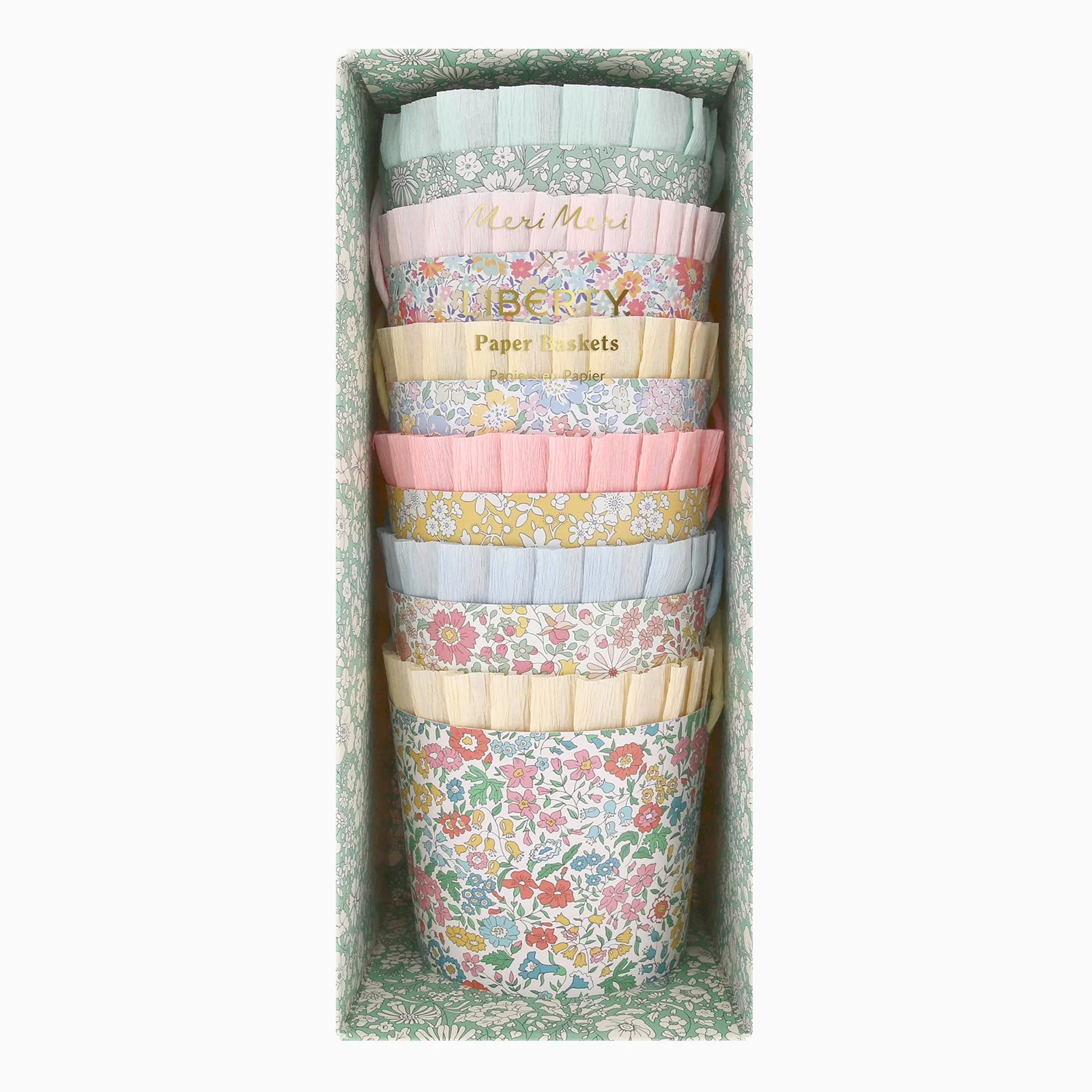 Meri Meri x Liberty Paper Baskets - Image 2