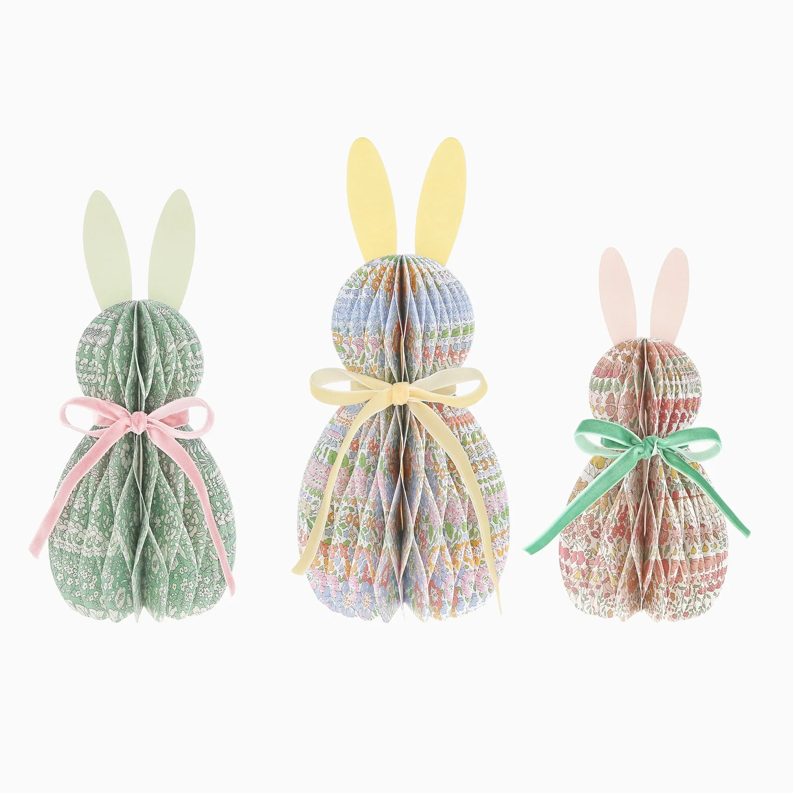 Meri Meri x Liberty Paper Honeycomb Bunnies